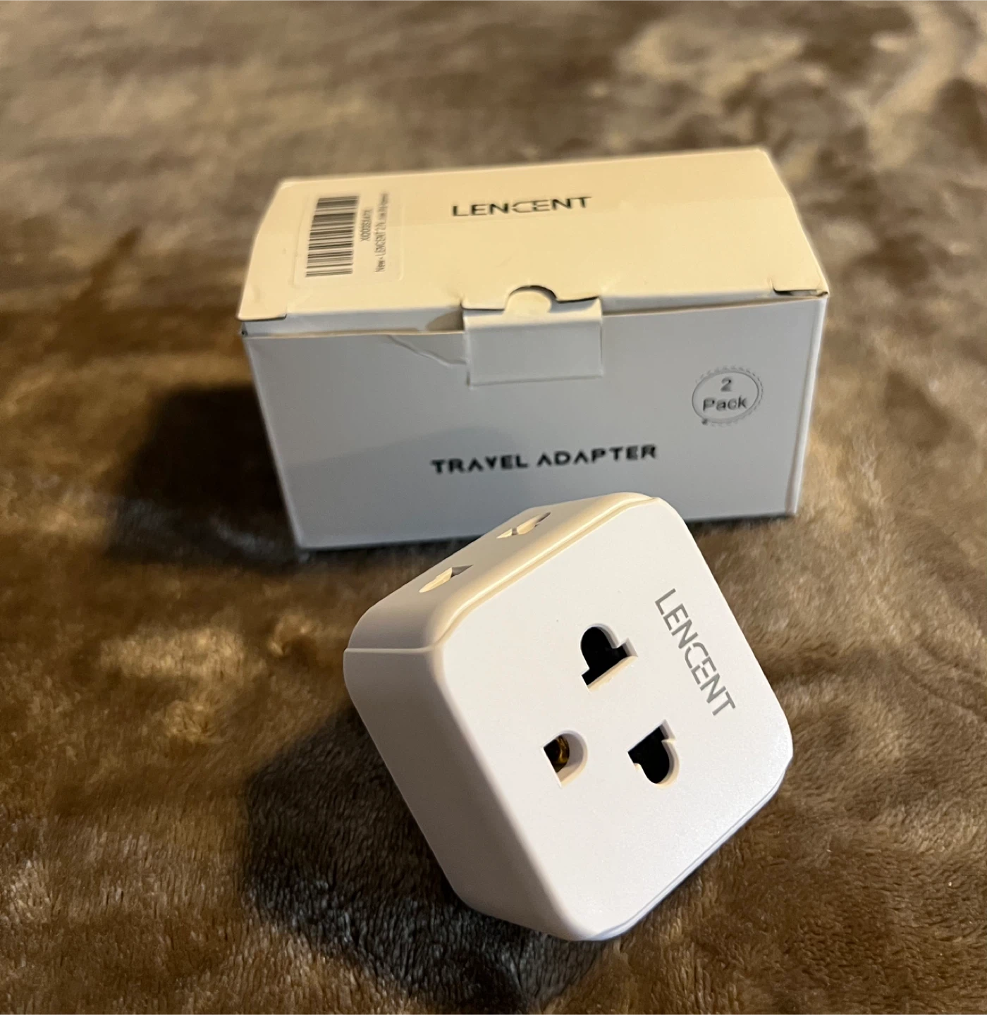 Lencent Travel Adapter 2-Pack - New in Box!