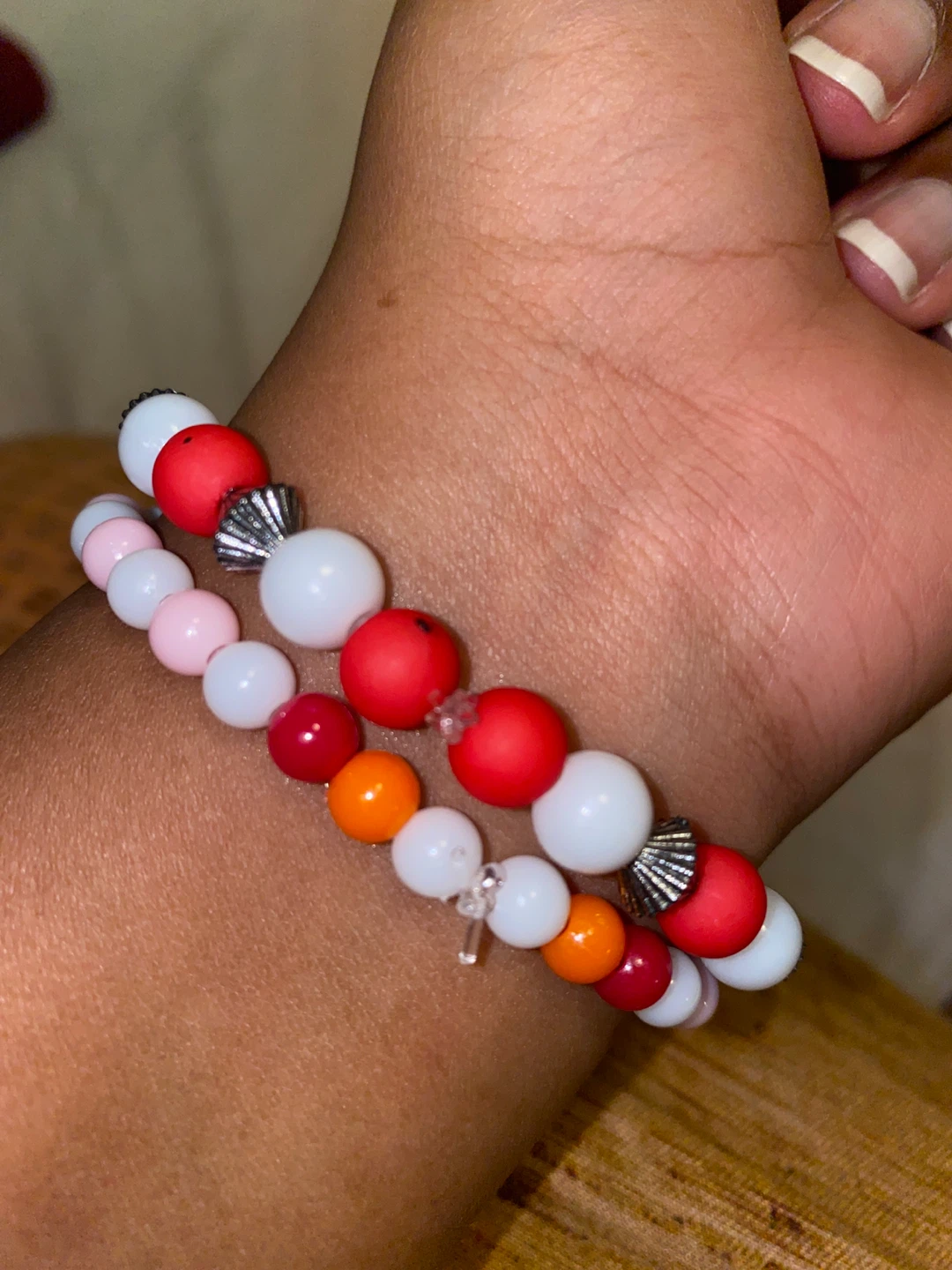 Handmade Beaded Name Bracelets - photo 2