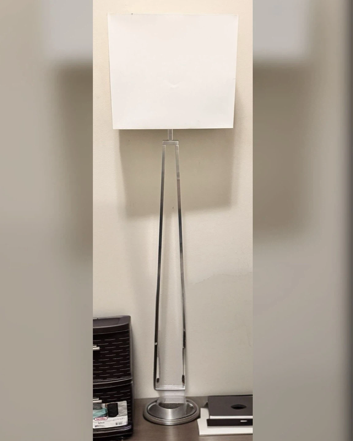 Tall floor lamp