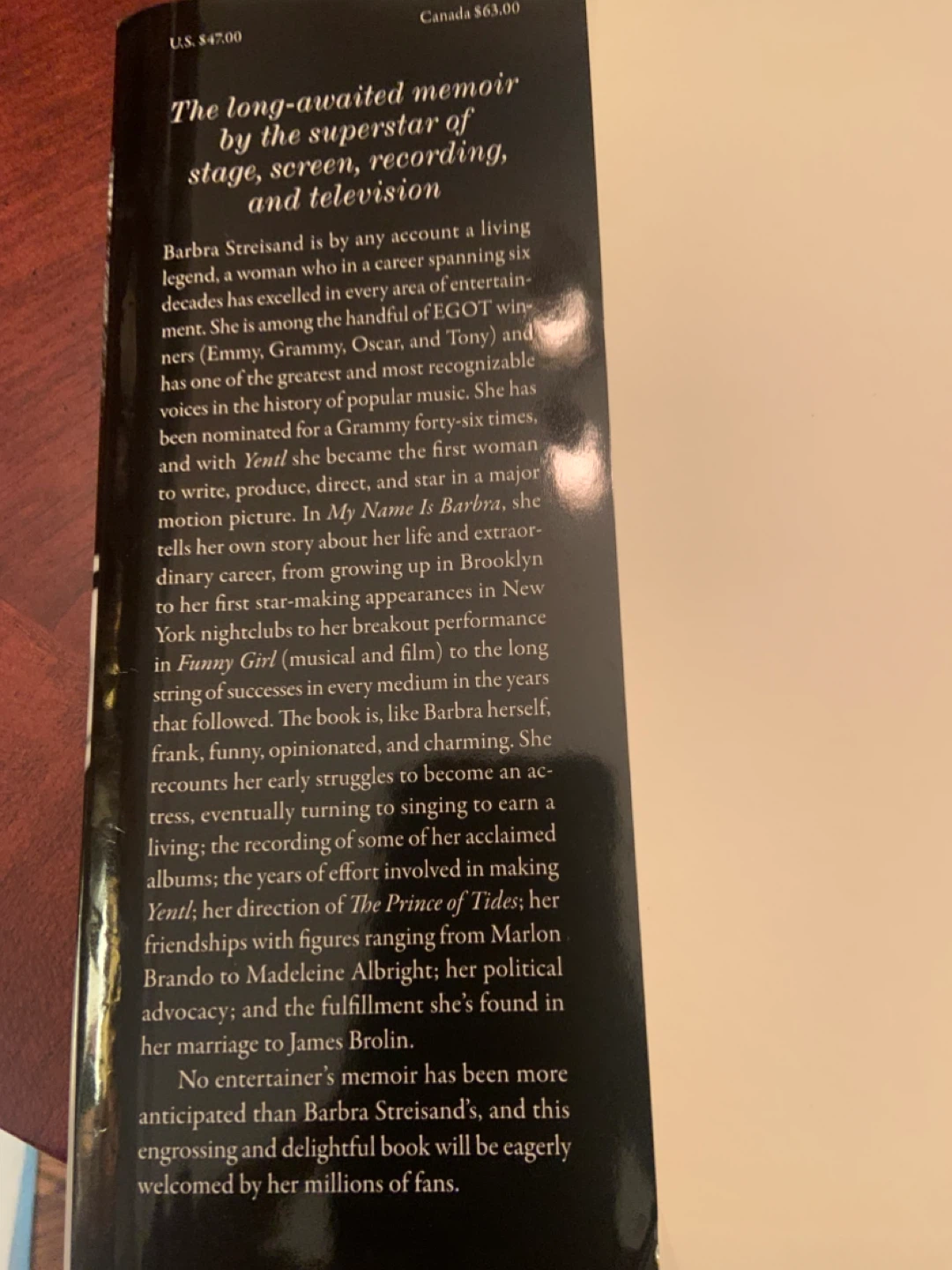 My Name Is Barbra by Barbra Streisand - photo 5