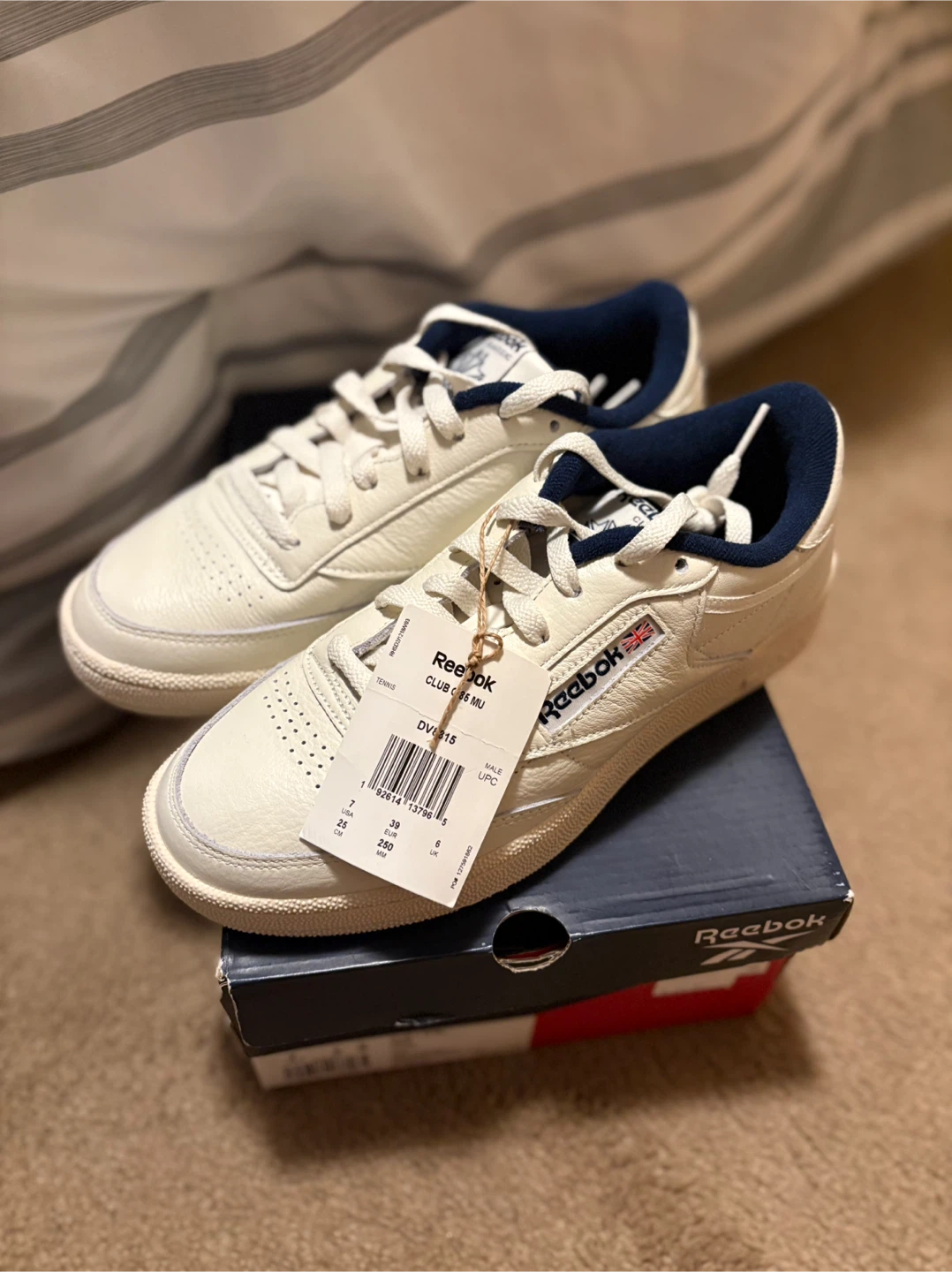 New Reebok Club C 85 MU Shoes - Size 7