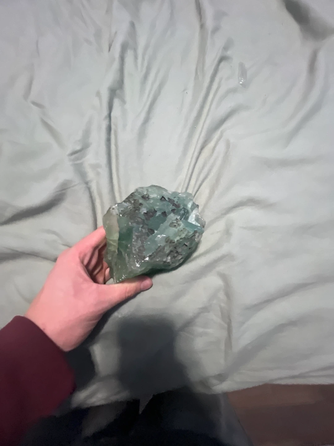 Green Fluorite Crystal - photo 3