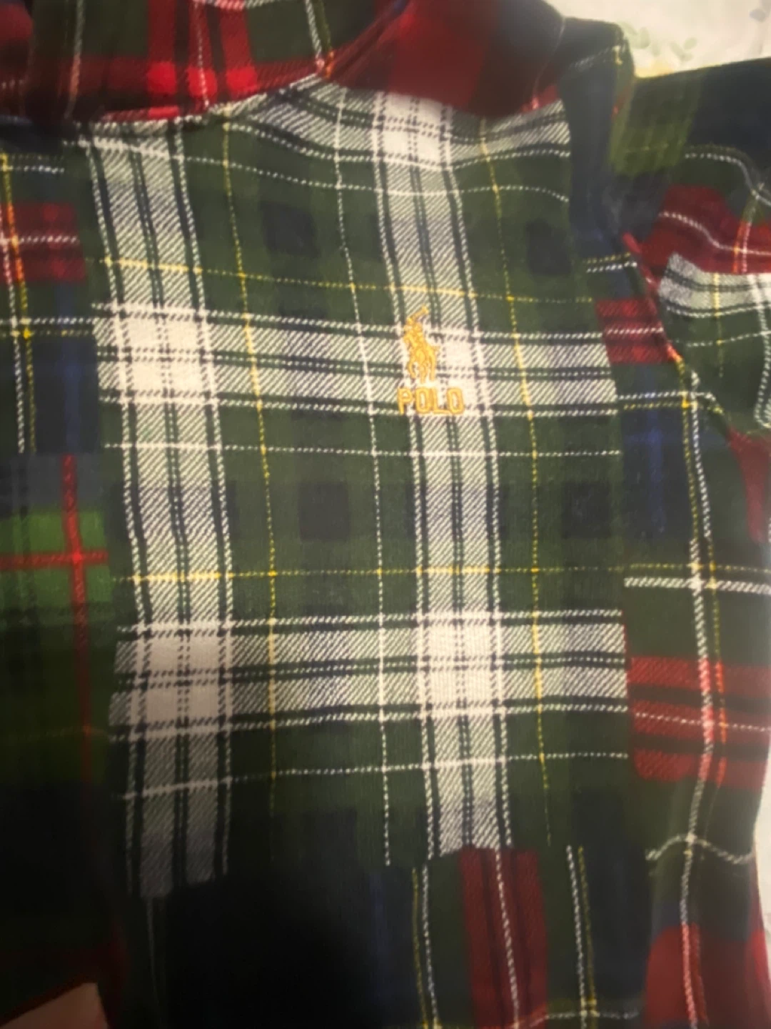 Polo Ralph Lauren Plaid Hoodie - Size 4/4T - photo 4