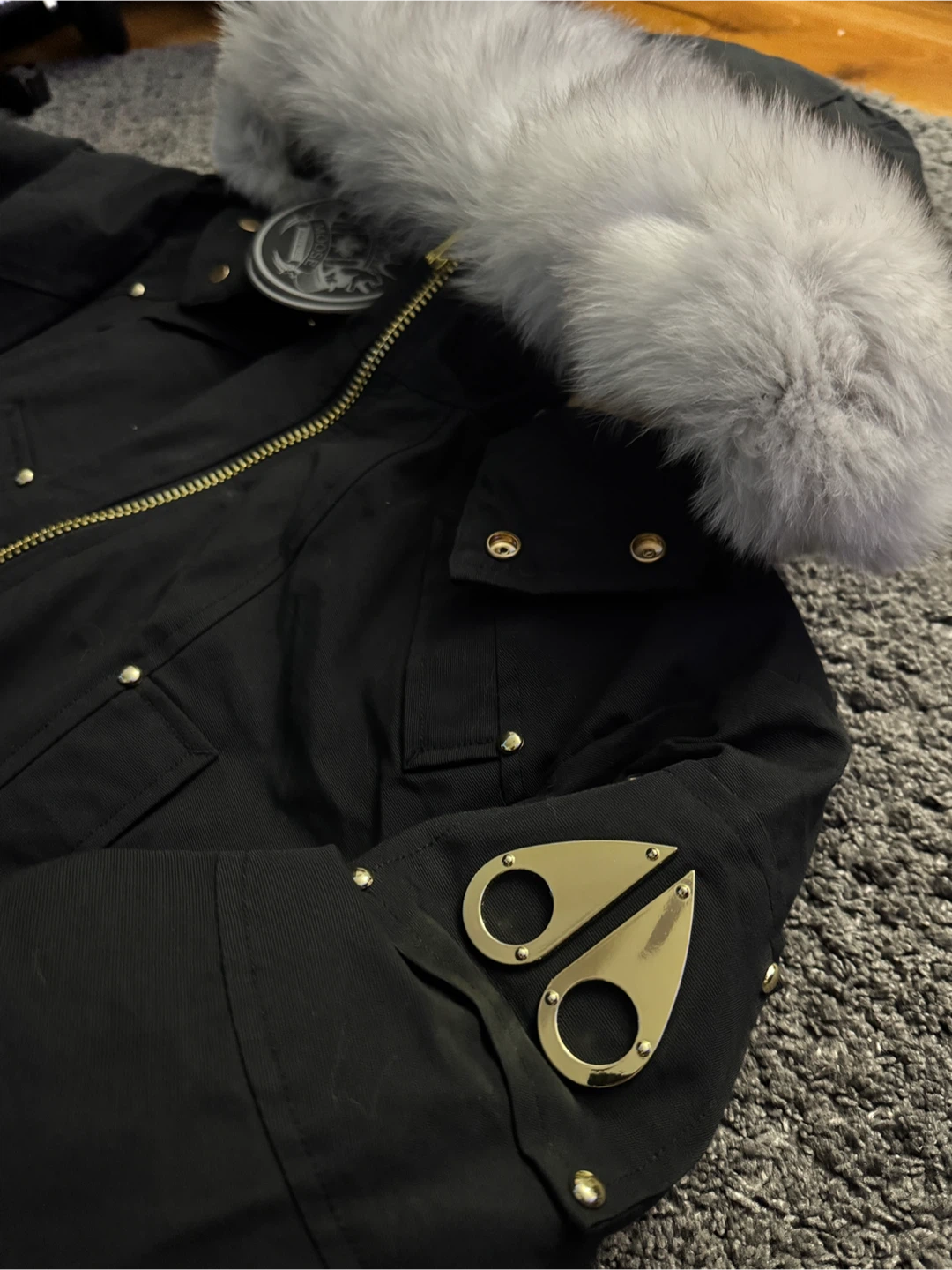 Moose Knuckles Bomber Jacket - Black - photo 2