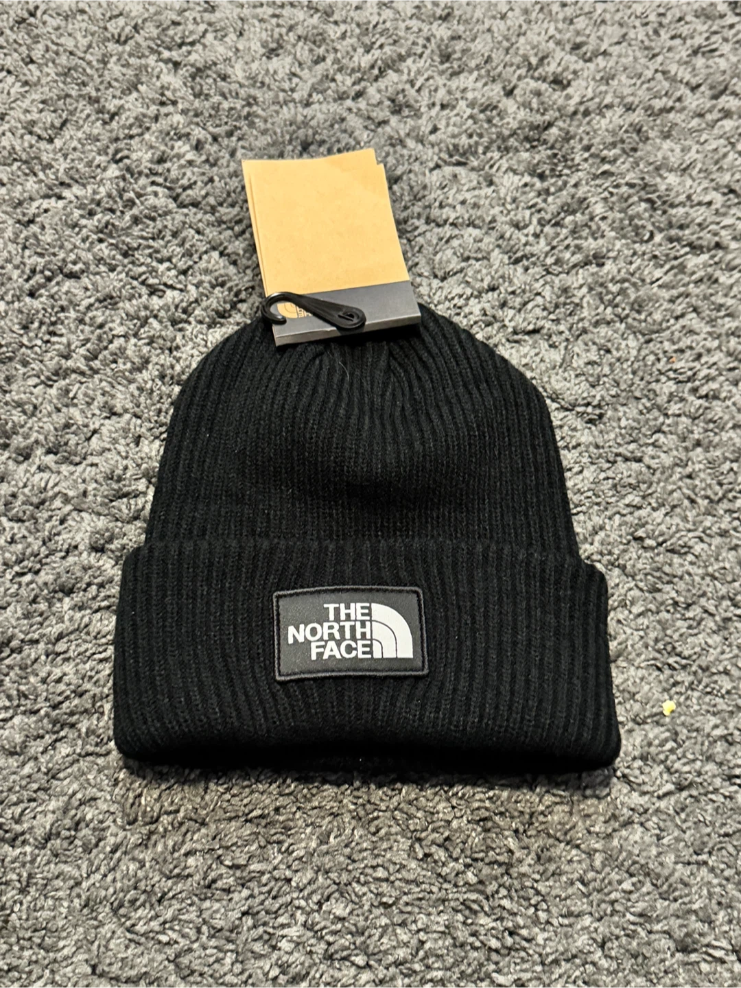 New The North Face Beanie - Black