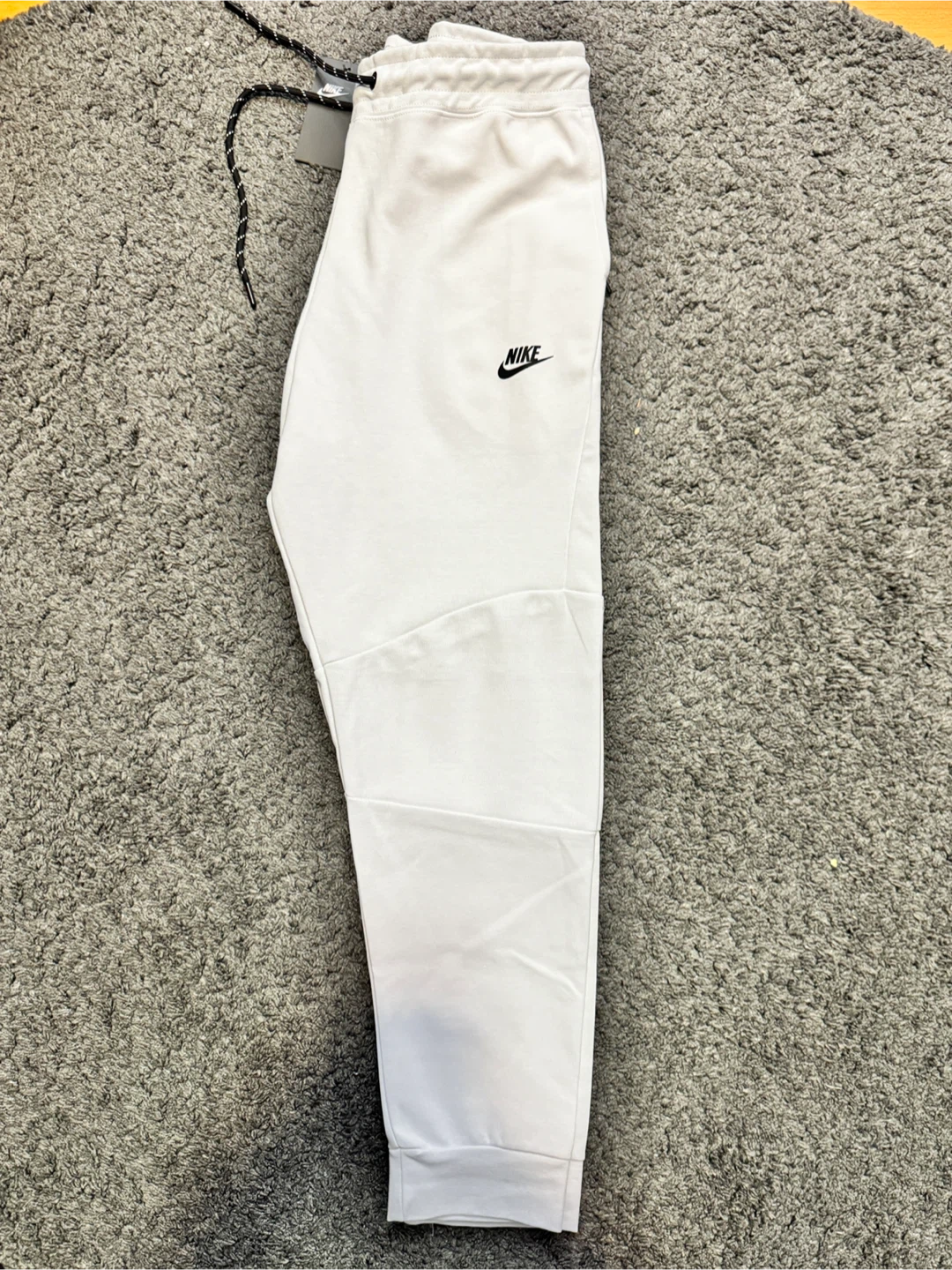 New Nike Tech Fleece Pants - White - photo 2