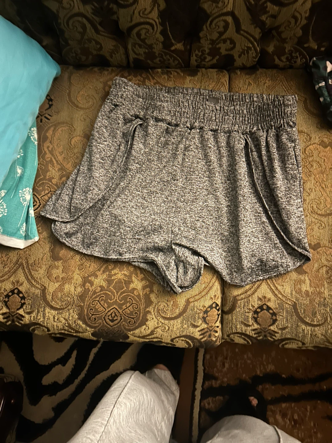 Gray Athletic Shorts