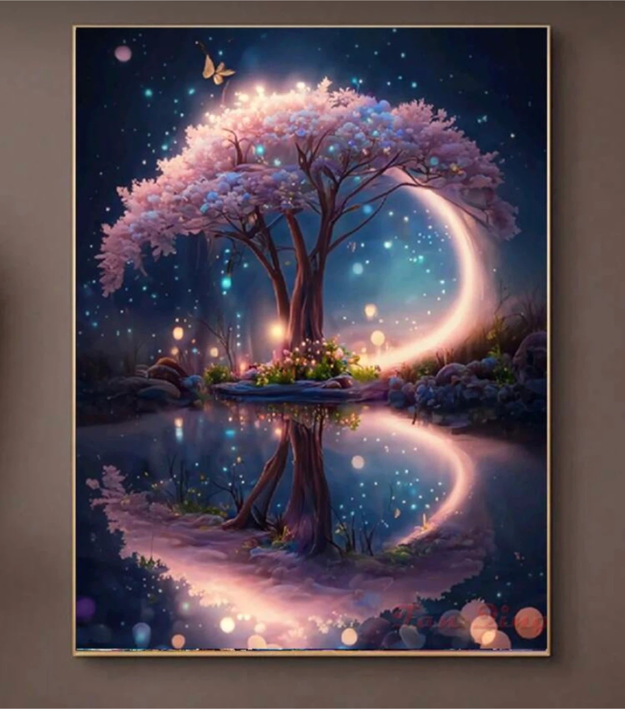 DIY Diamond Painting Kit 30x40cm (finished)