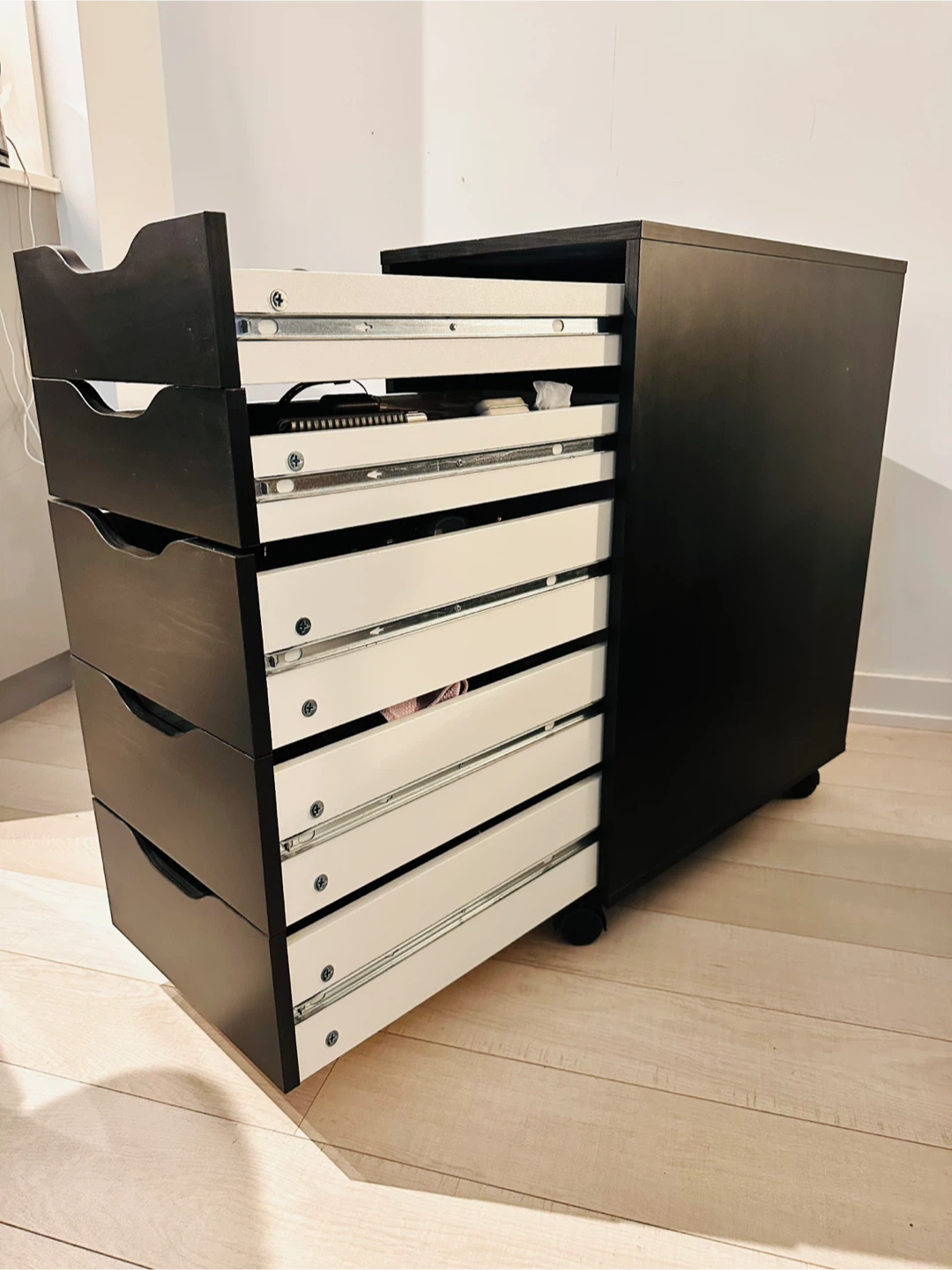 IKEA Alex Drawer Unit - Black - photo 3
