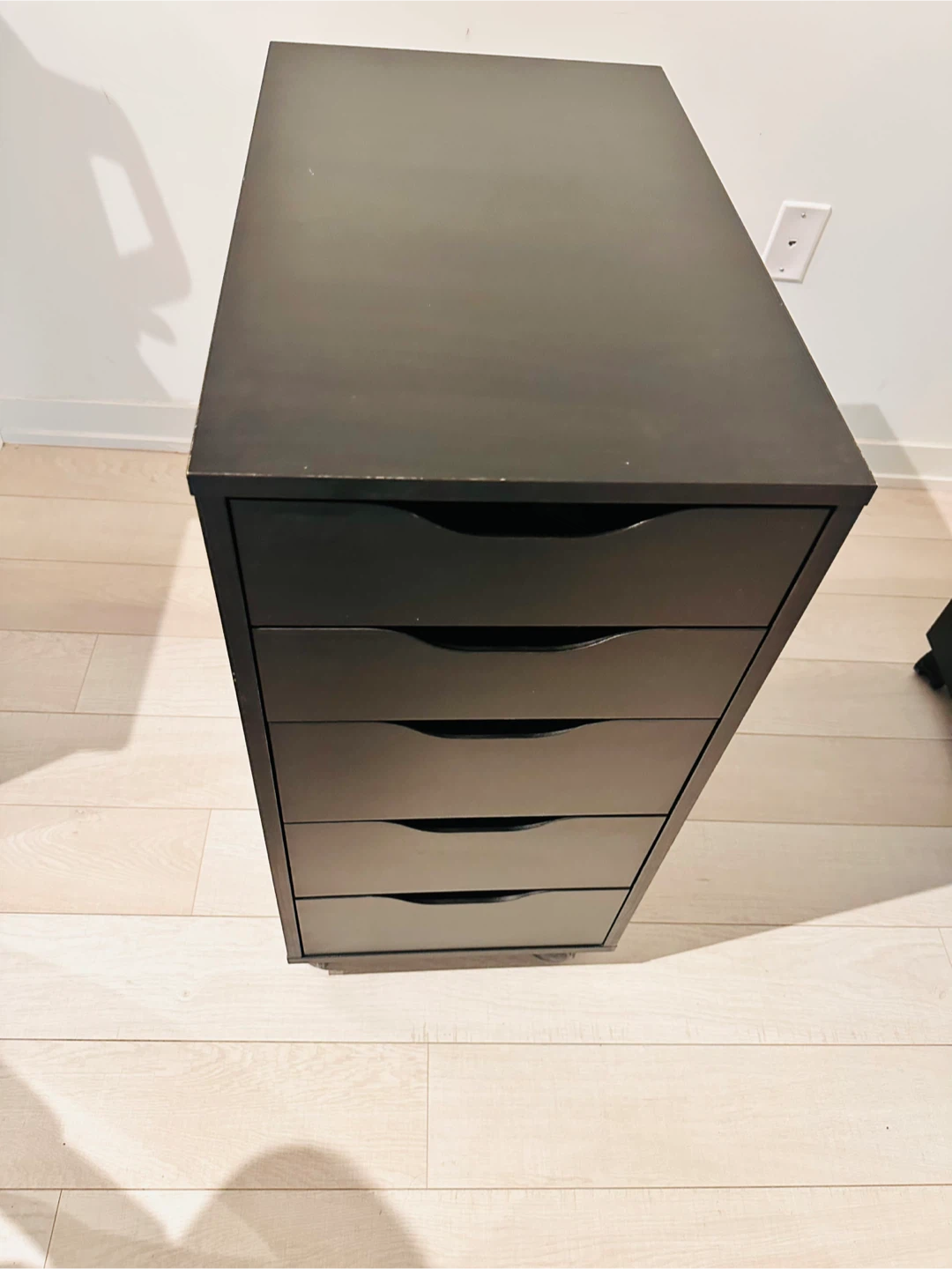 IKEA Alex Drawer Unit - Black - photo 2
