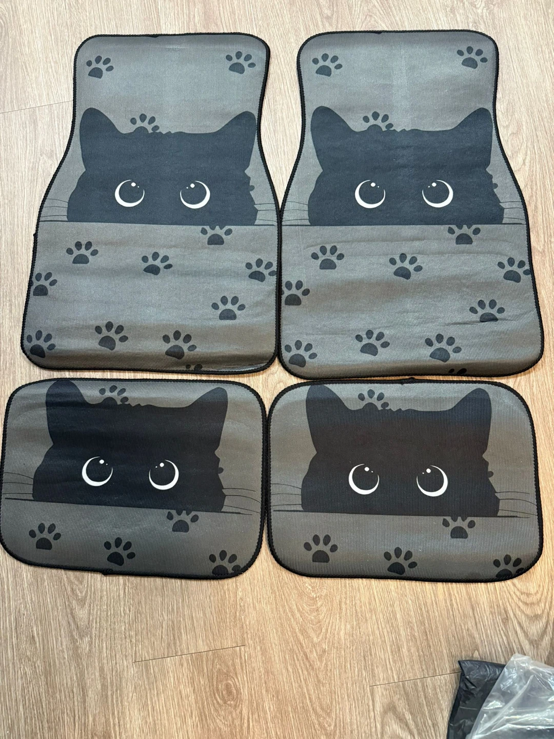 Cat Design Car Floor Mats - Set of 4 - photo 2