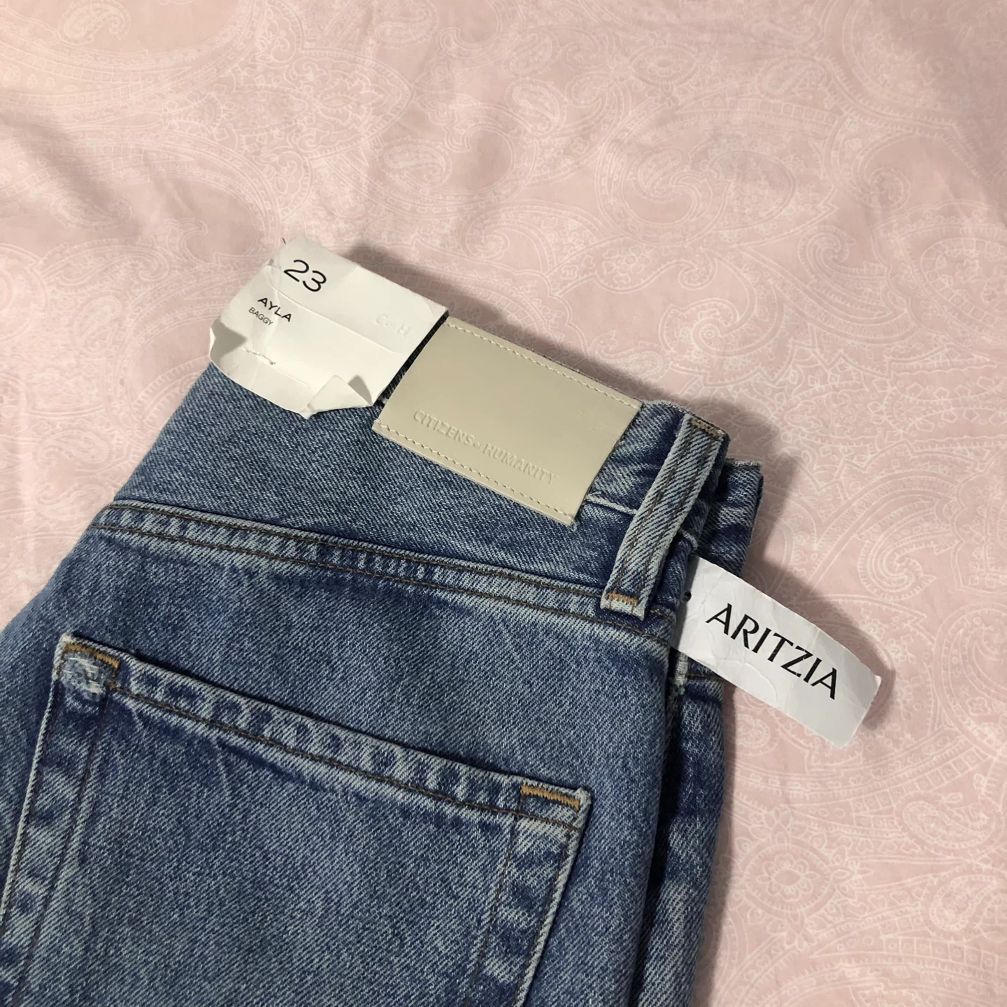 Aritzia Citizens of Humanity Ayla Baggy Jean - photo 2