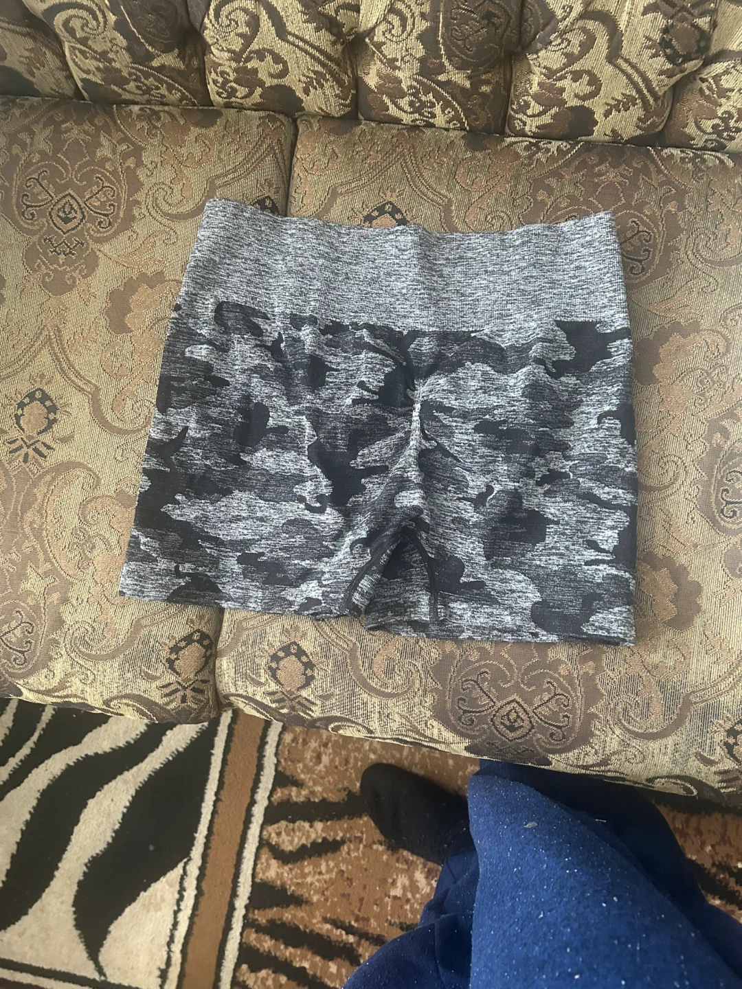 Camo Patterned Shorts