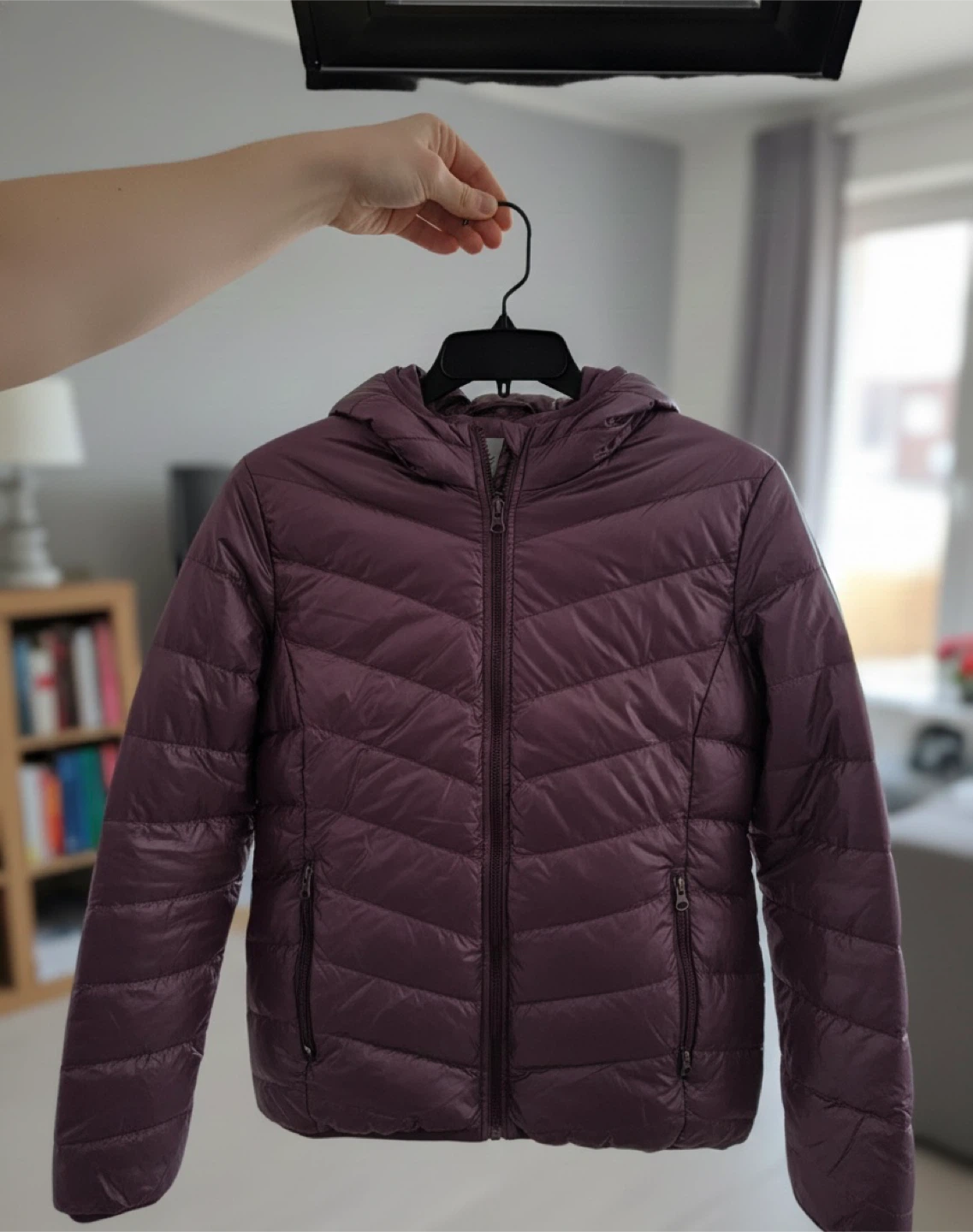 Purple Puffer Jacket