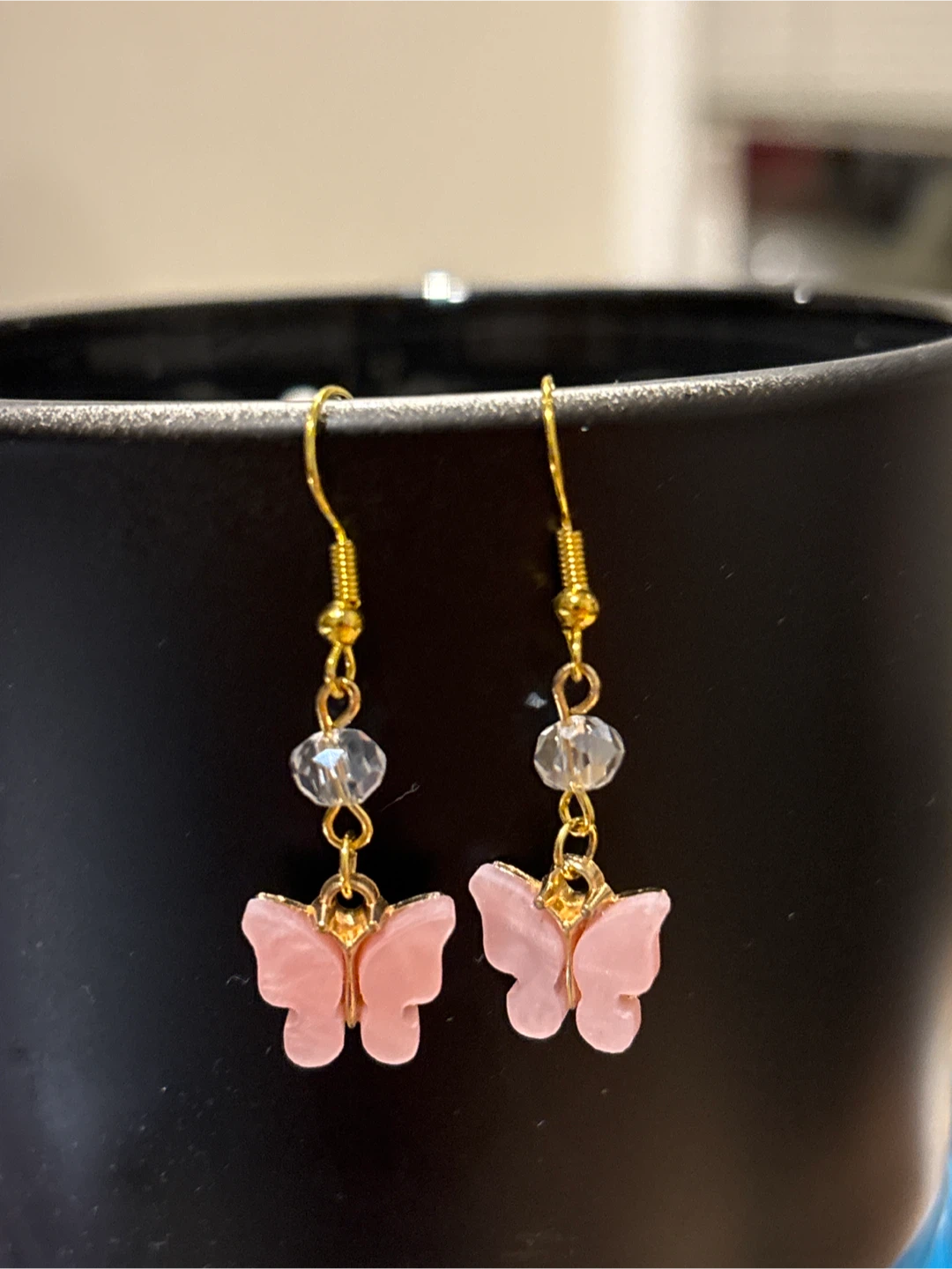 Butterfly Drop Earrings - photo 2