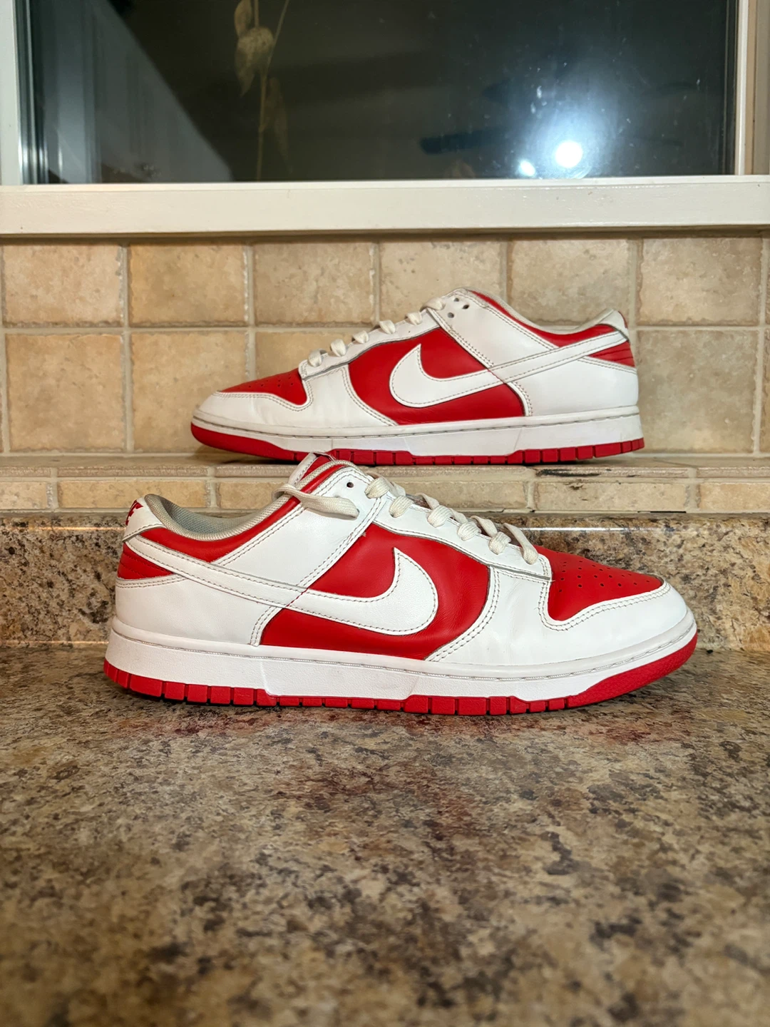 Nike Dunk Low Red/White Sneakers