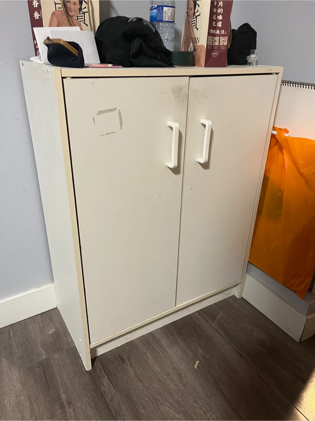 White Shoe Cabinet