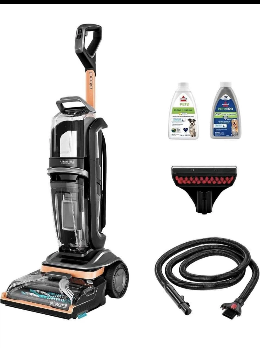 Bissell Revolution HydroSteam carpet cleaner