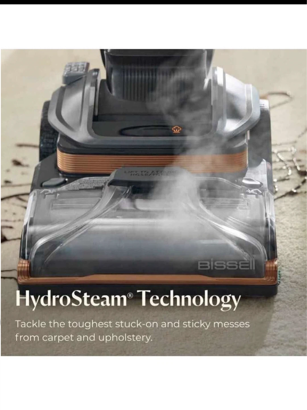 Bissell Revolution HydroSteam carpet cleaner - photo 2