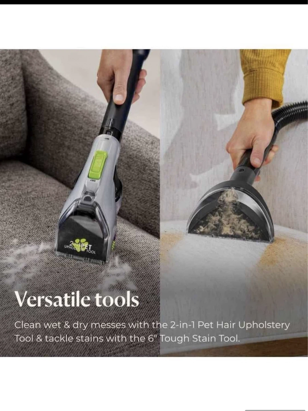 Bissell Revolution HydroSteam carpet cleaner - photo 5