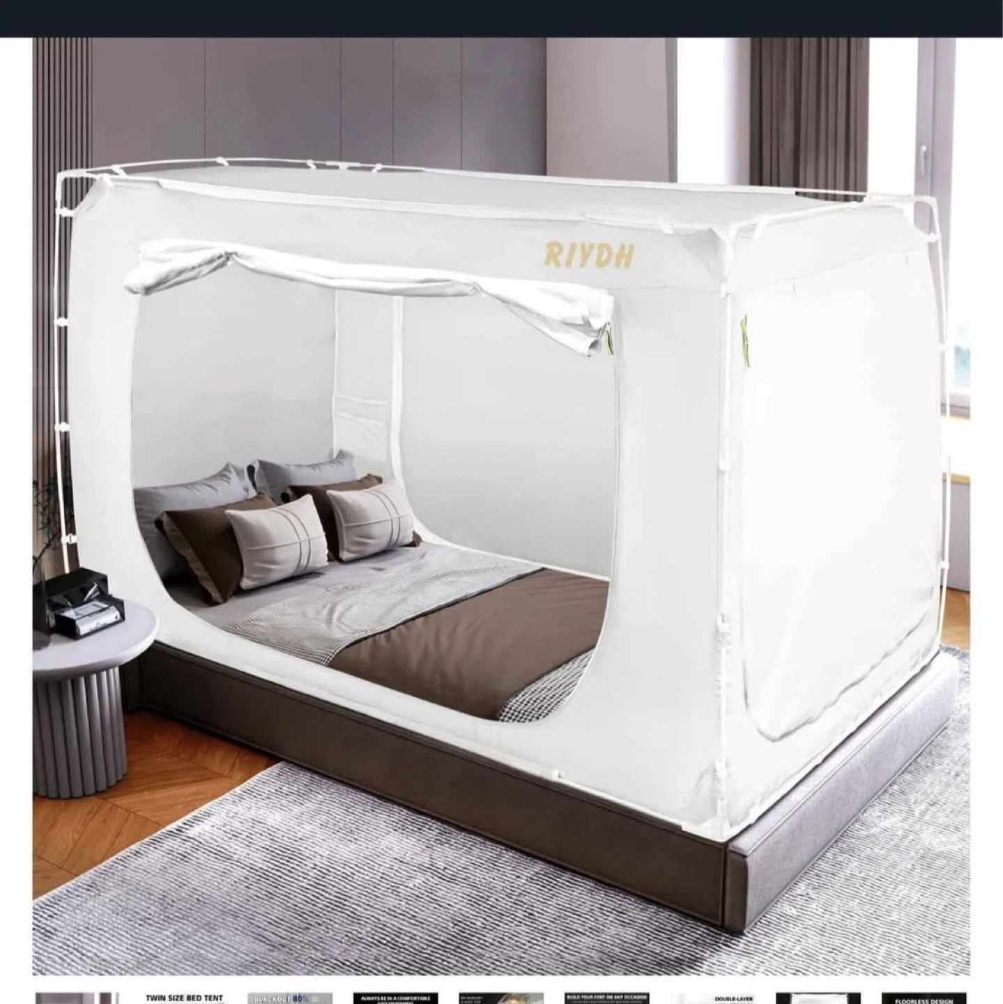 RIYDH Twin Size Bed Tent - Sleep Comfortably!