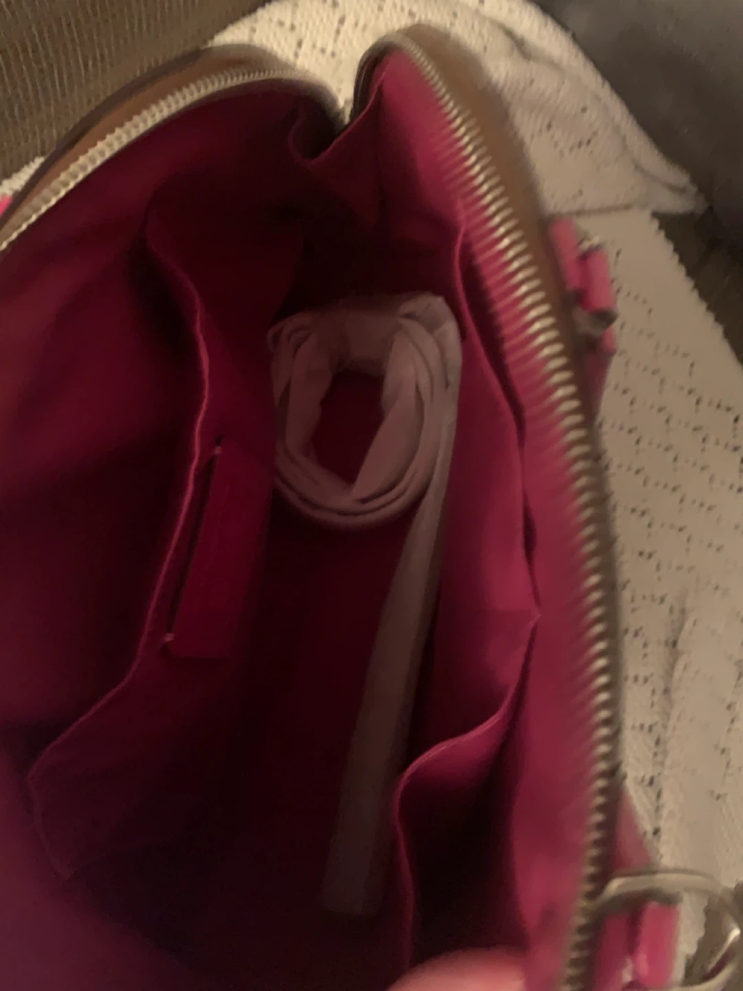 Pink and Tan Coach purse - photo 3