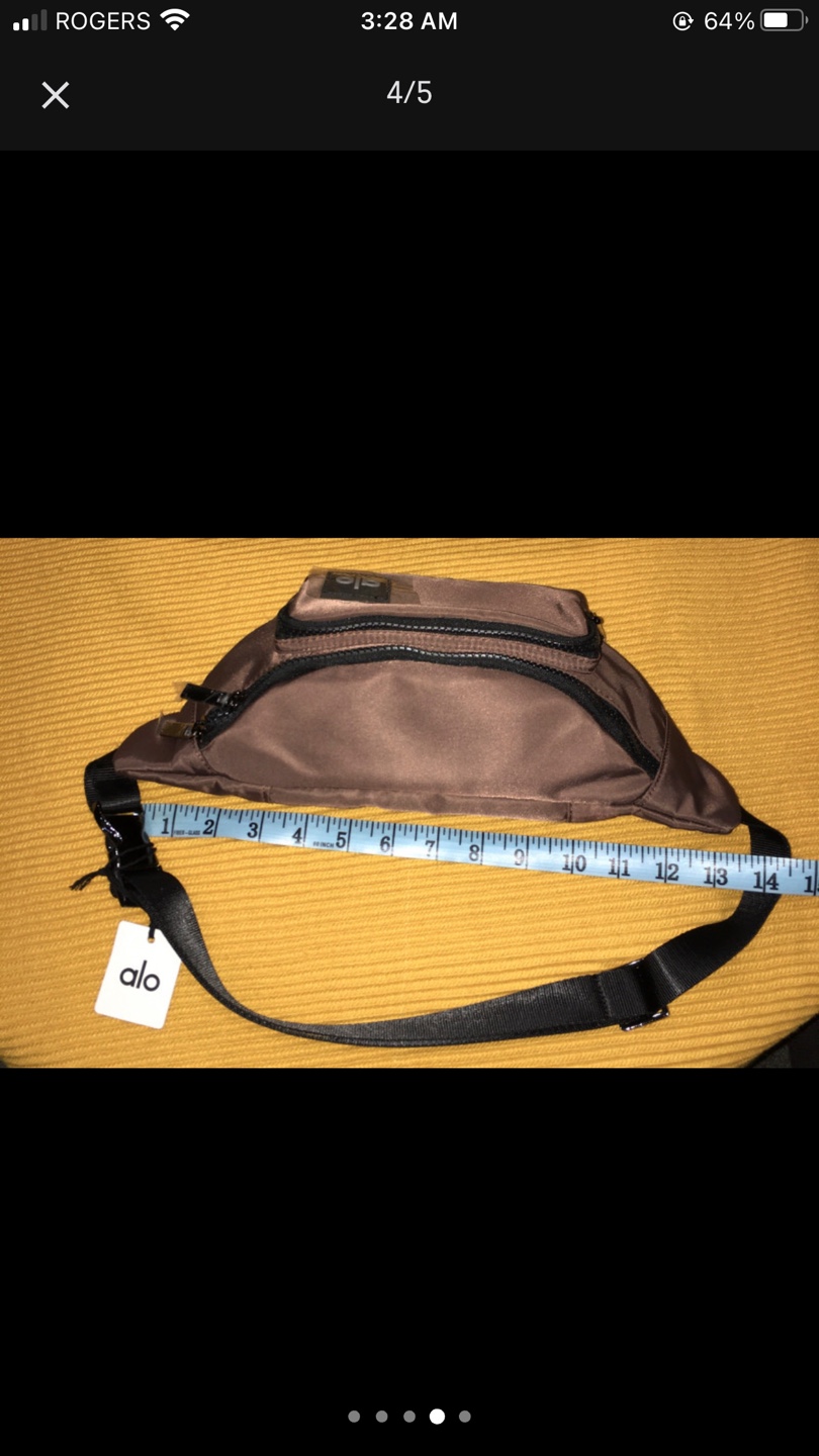 ALO Yoga Brown Belt Bag - photo 2