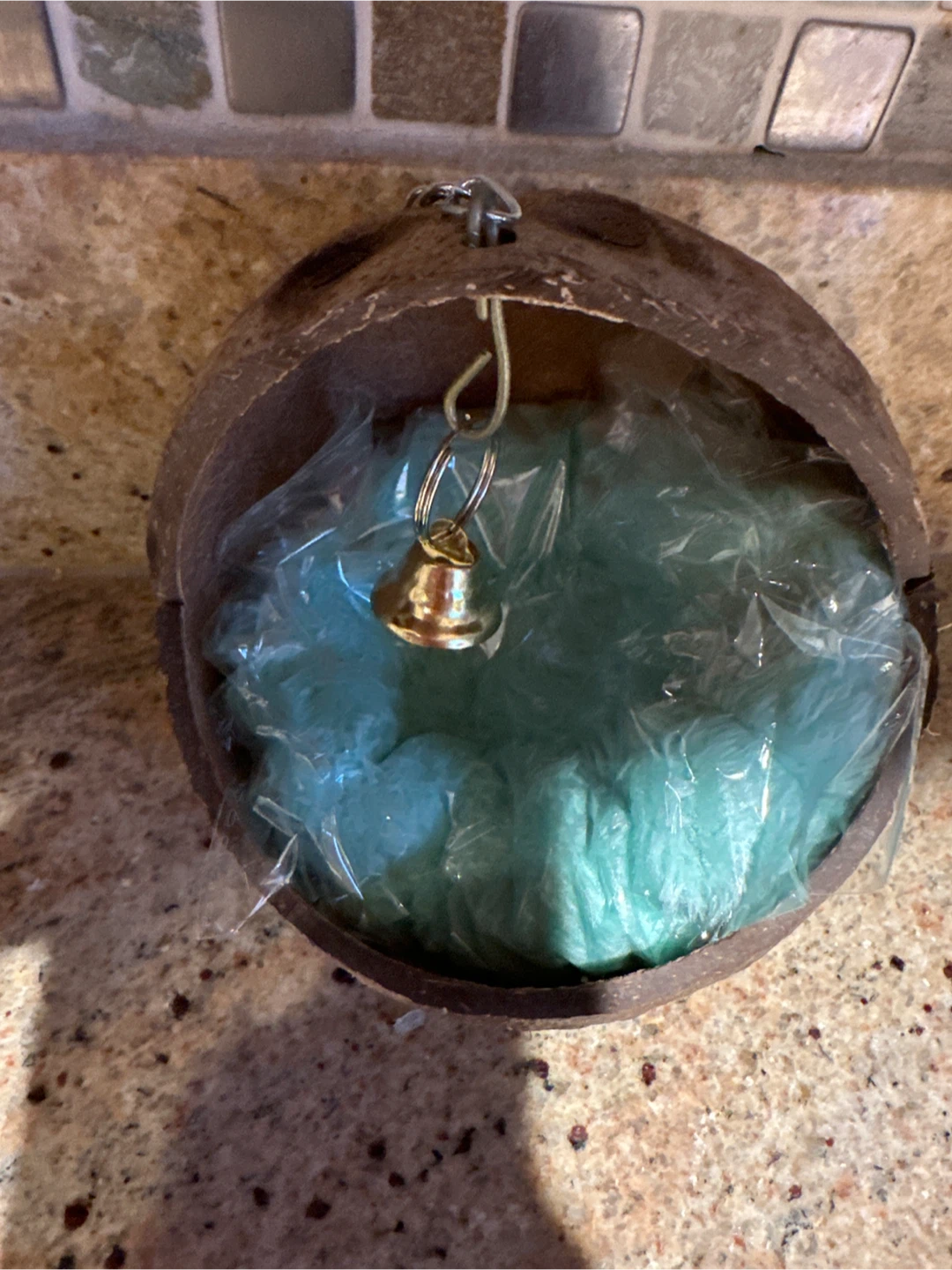 Coconut Bird House with Bell - photo 5