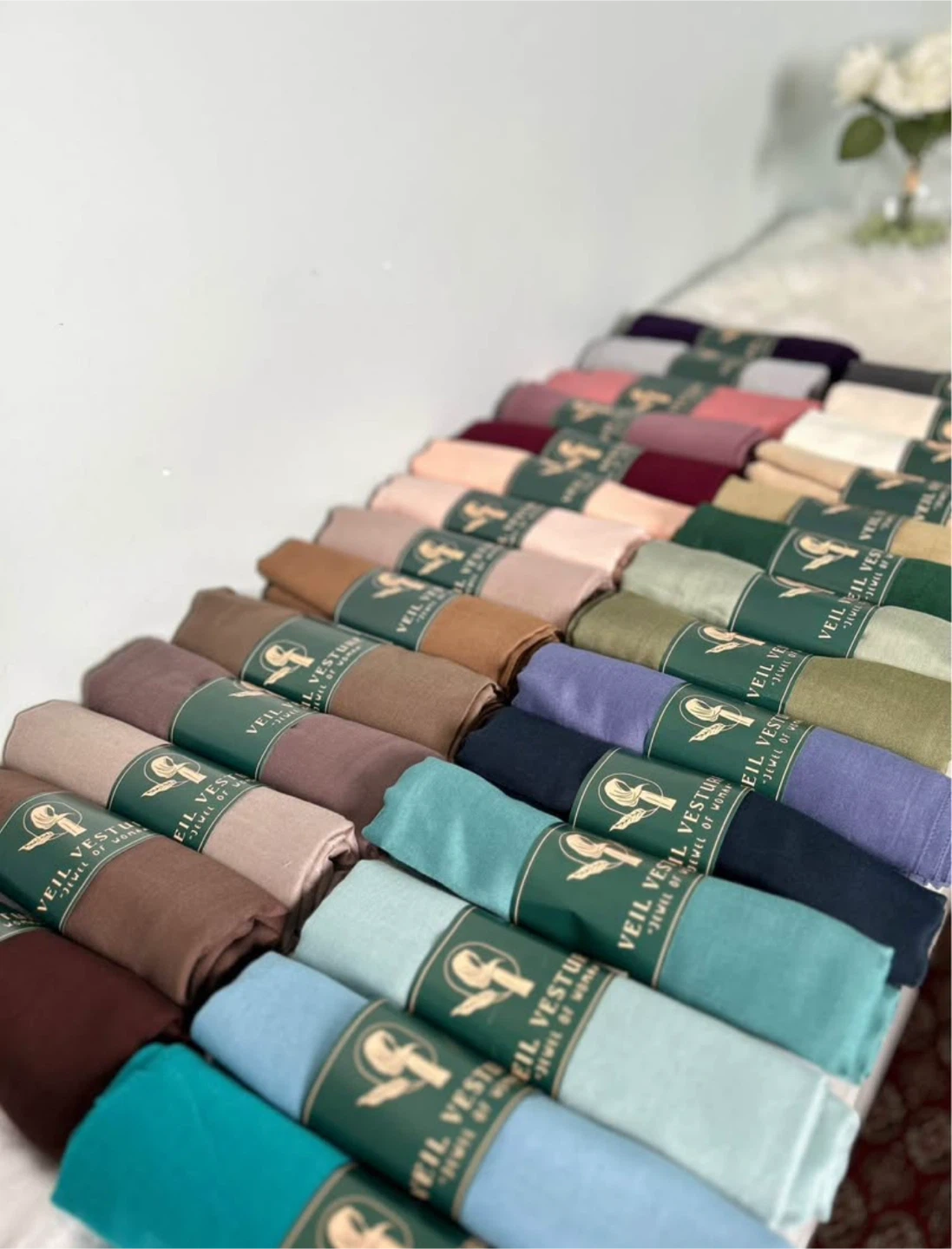 Plain modal hijabs - photo 3