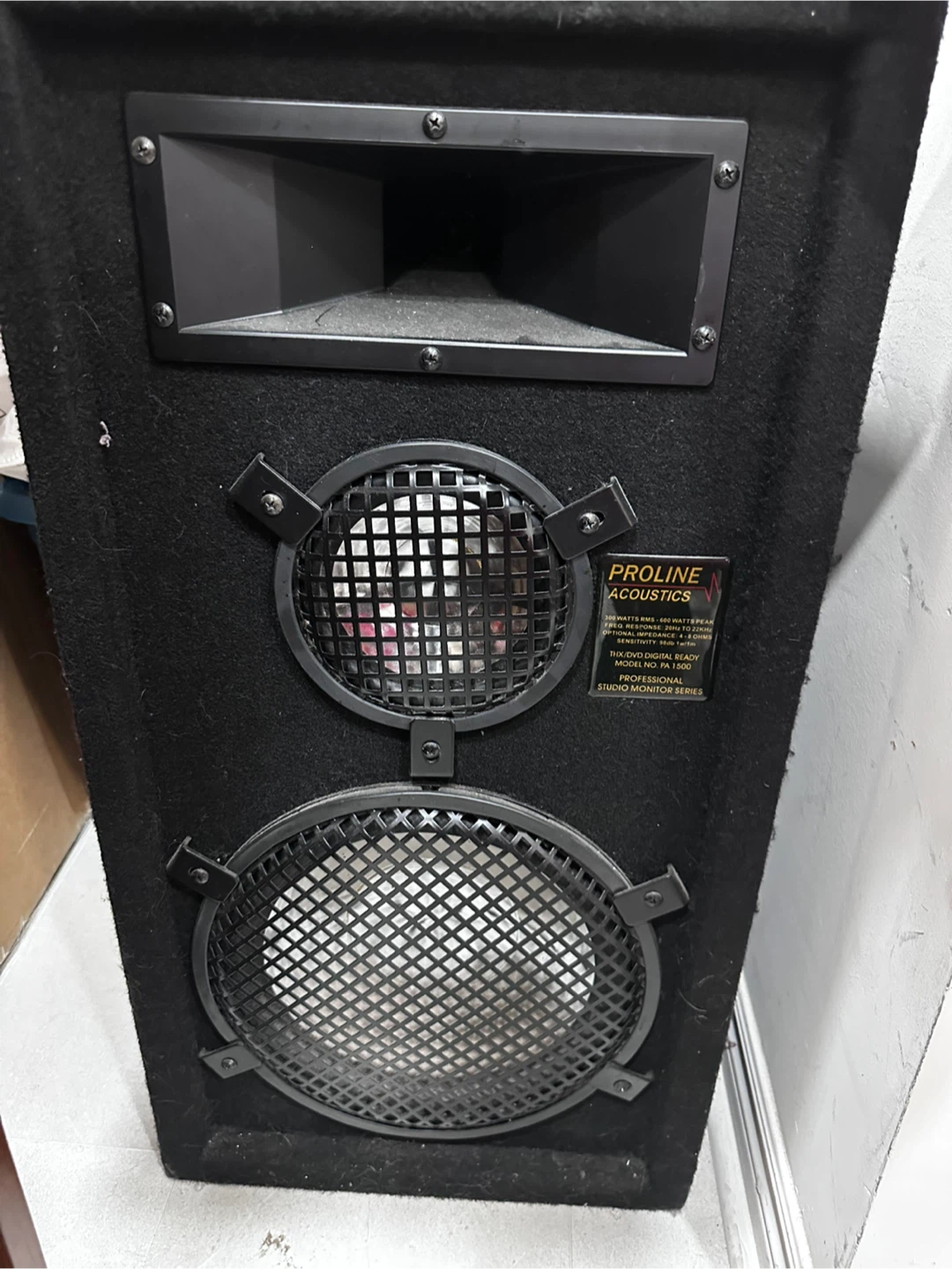 Proline Acoustics PA 1500 Studio Monitor Series
