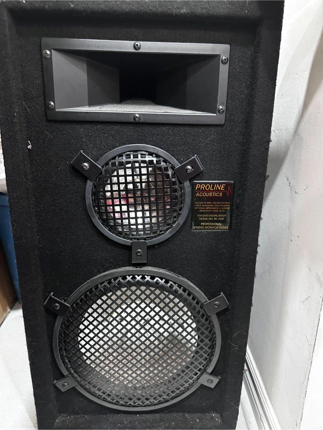 Proline Acoustics PA 1500 Studio Monitor Series - photo 2