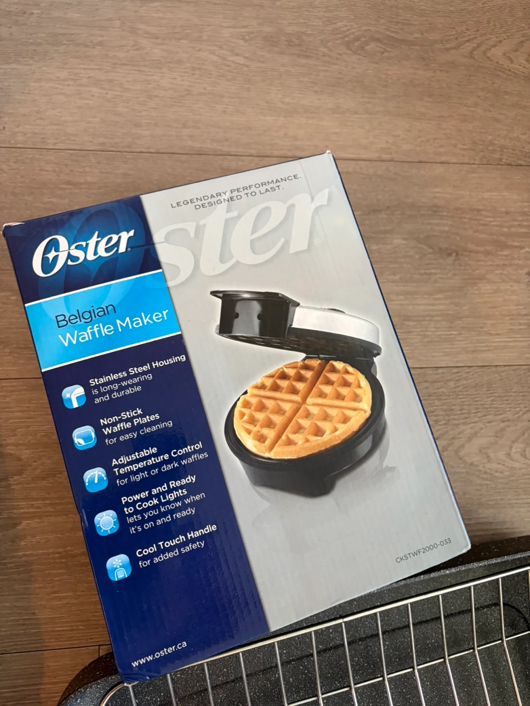 Oster Belgian Waffle Maker - New in Box!