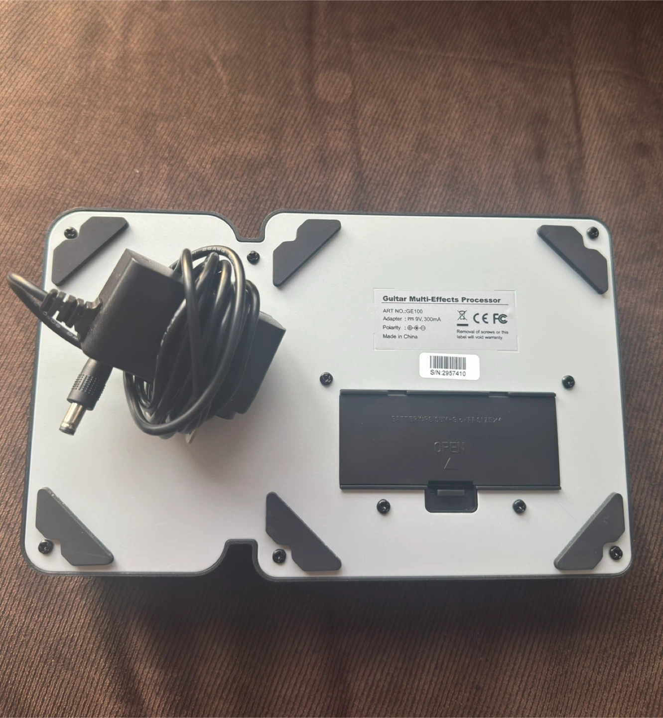 Brand new Mooer GE100 Guitar Multi-Effects Pedal buy 10days ago - photo 2