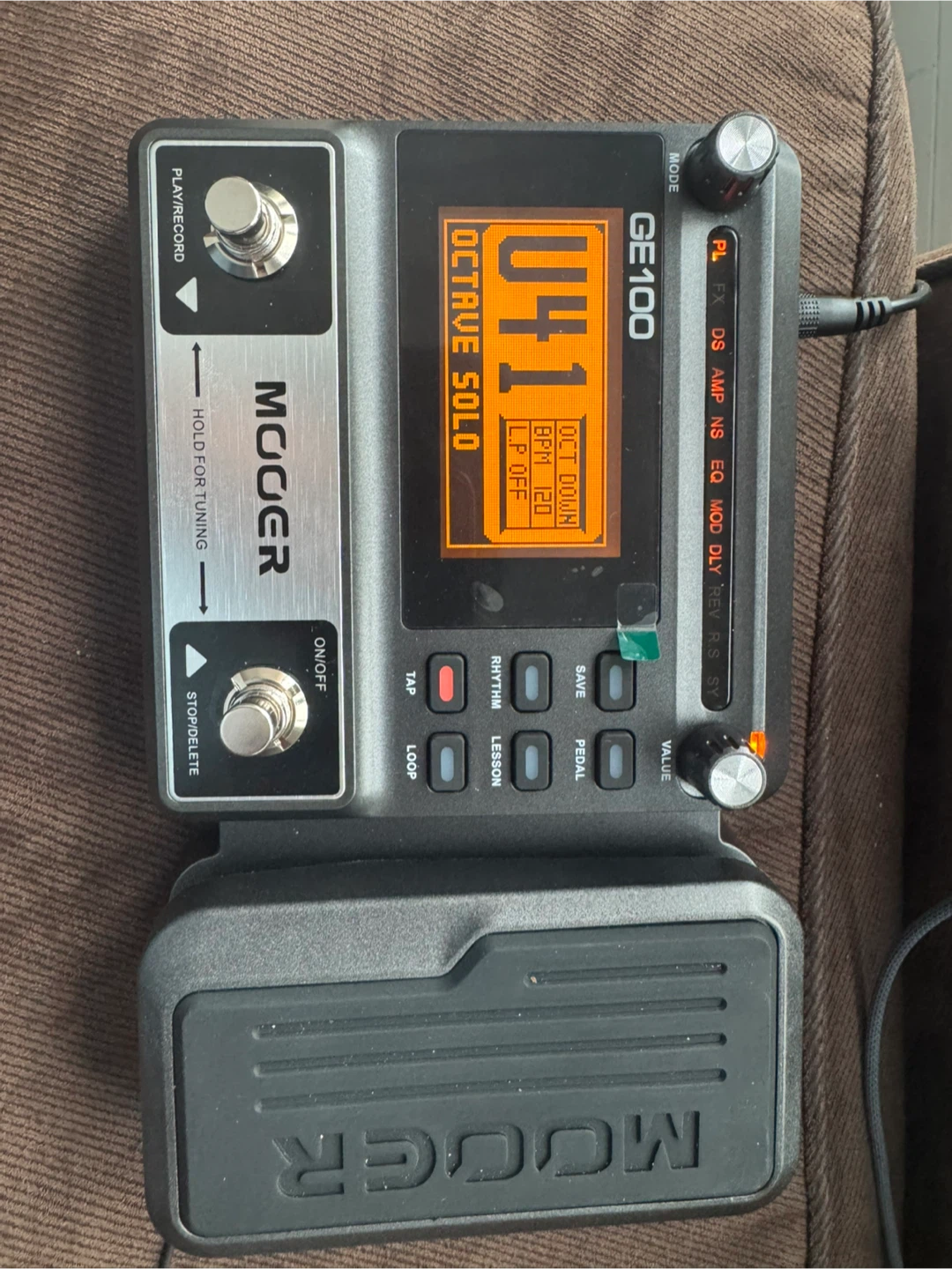 Brand new Mooer GE100 Guitar Multi-Effects Pedal buy 10days ago - photo 3