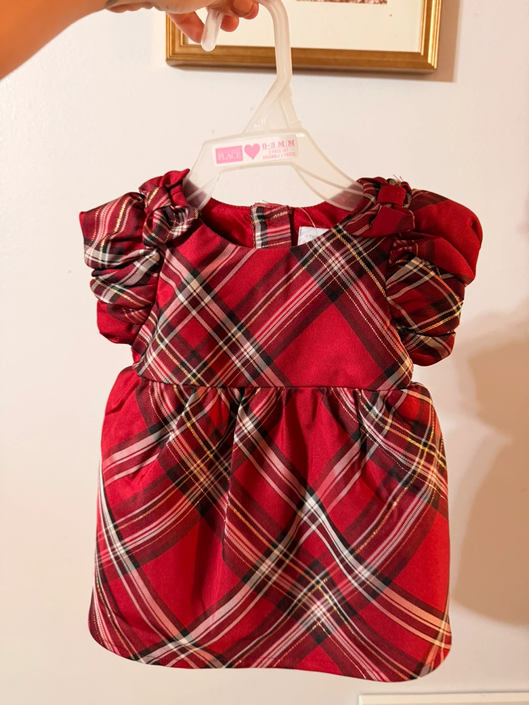 The Children's Place Plaid Dress (0-3M) - photo 2