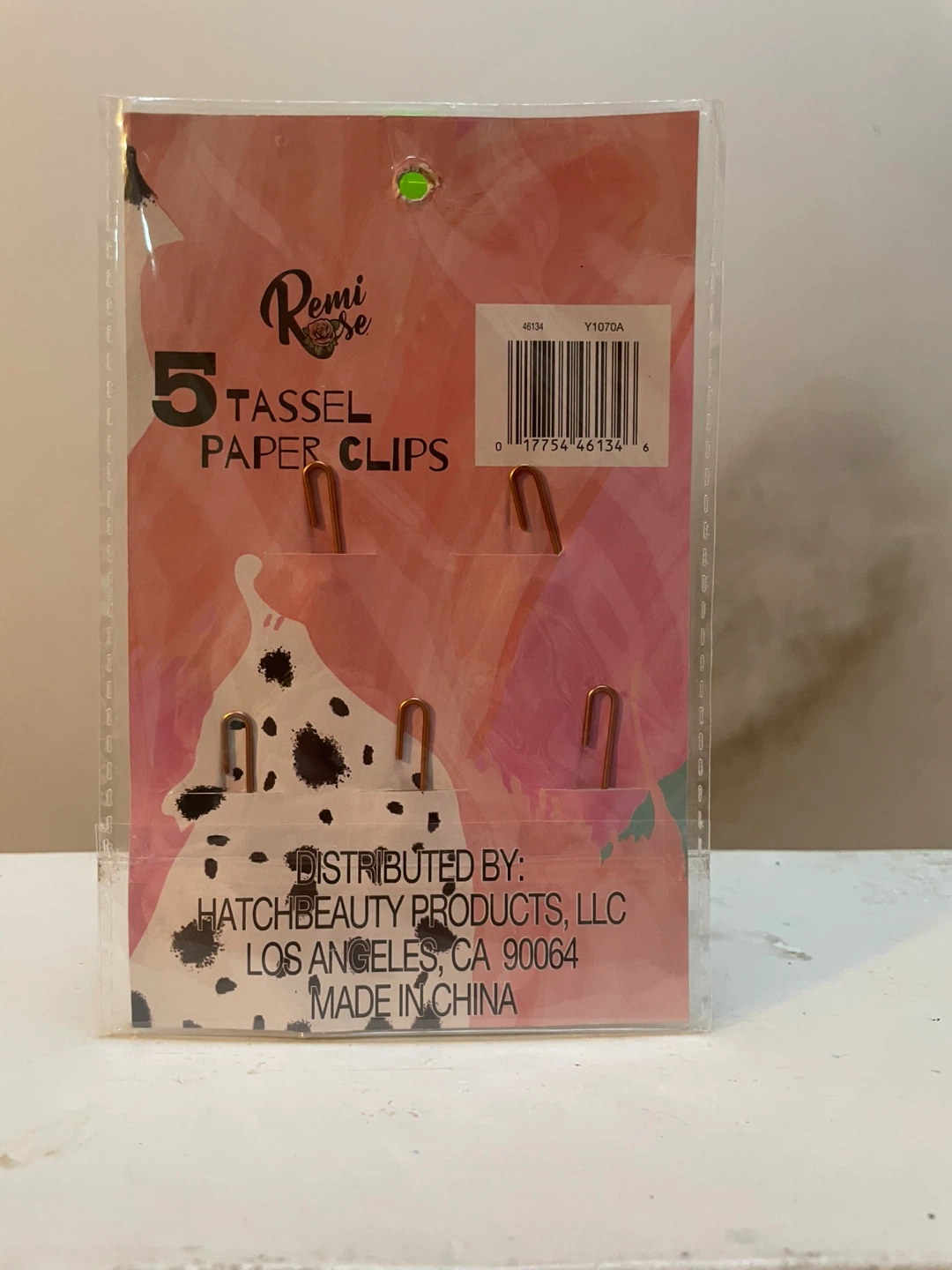 Remi Rose Tassel Paper Clips - 5 Pack - photo 2