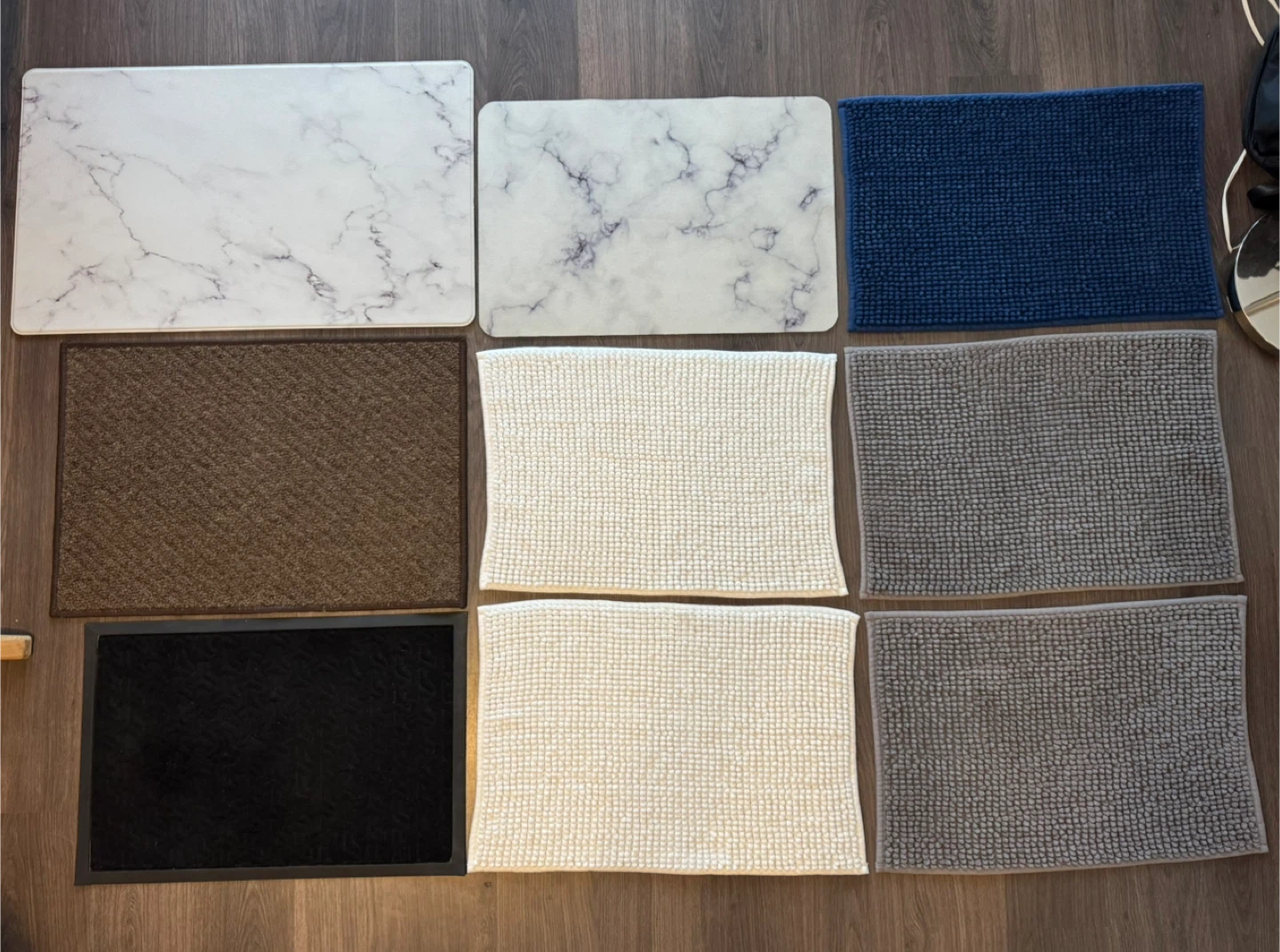 Assorted Mats - Set of 9