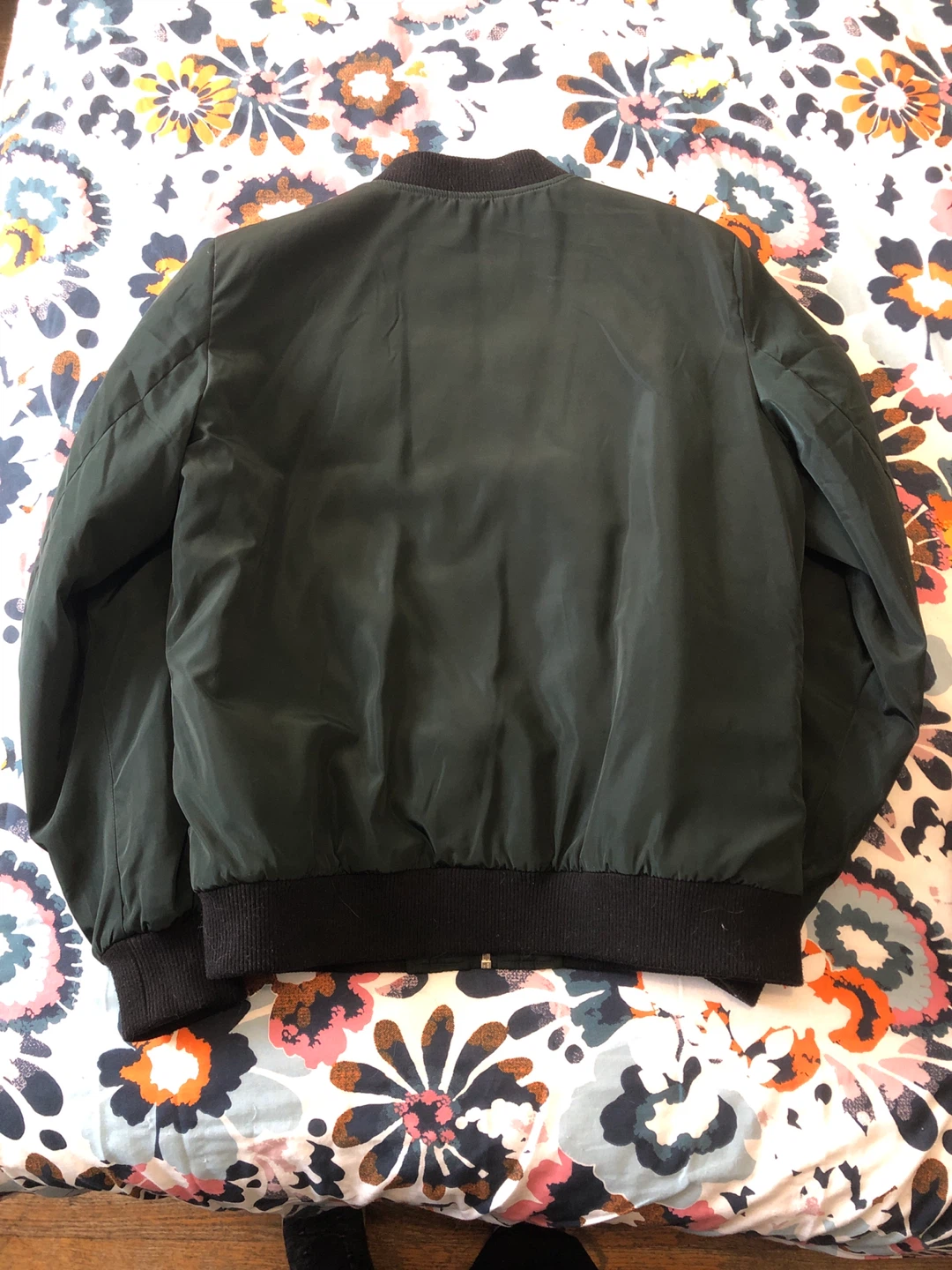ONLY Dark Green Bomber Jacket - photo 2