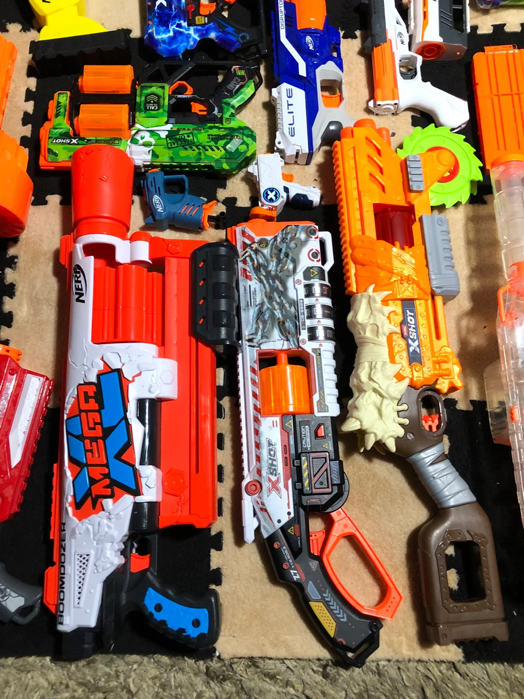 Nerf Blasters Lot - Mega, Fortnite, Elite, X-Shot