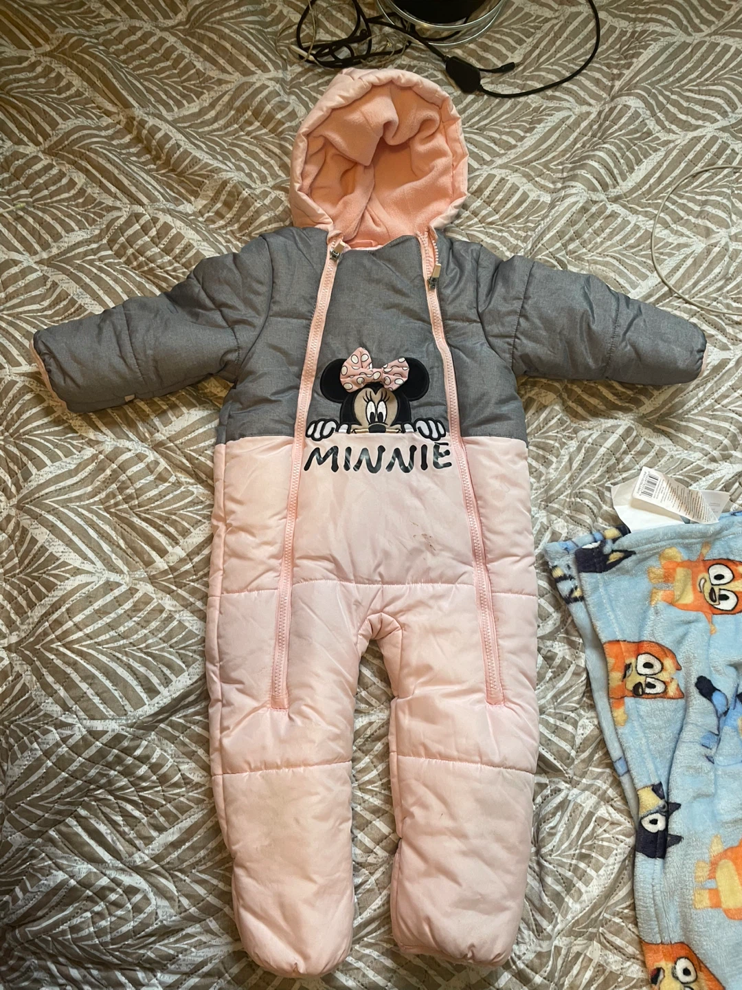 Minnie Mouse Baby Snowsuit