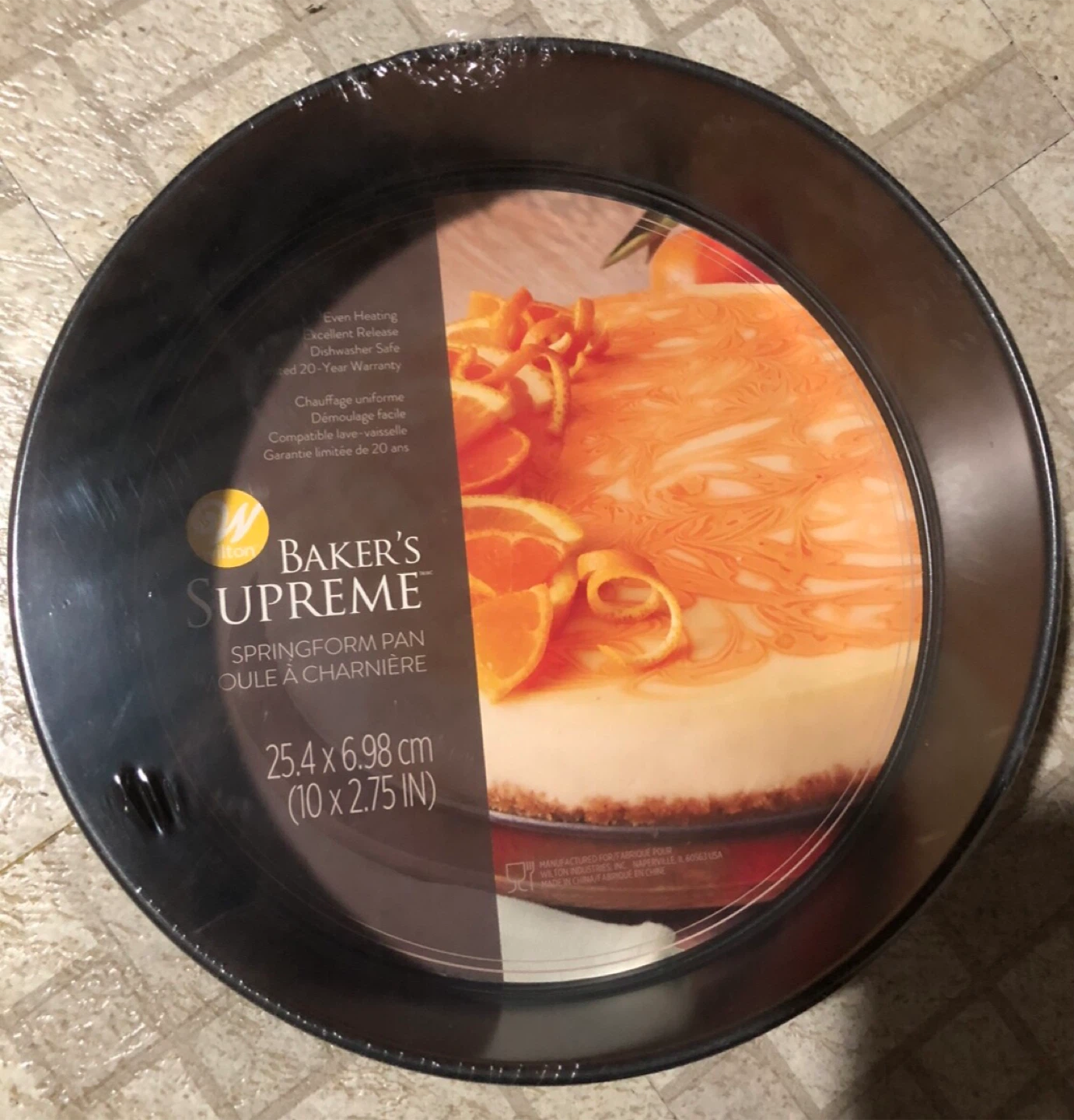 New Wilton Baker's Supreme Springform Pan 10 x 2.75 IN