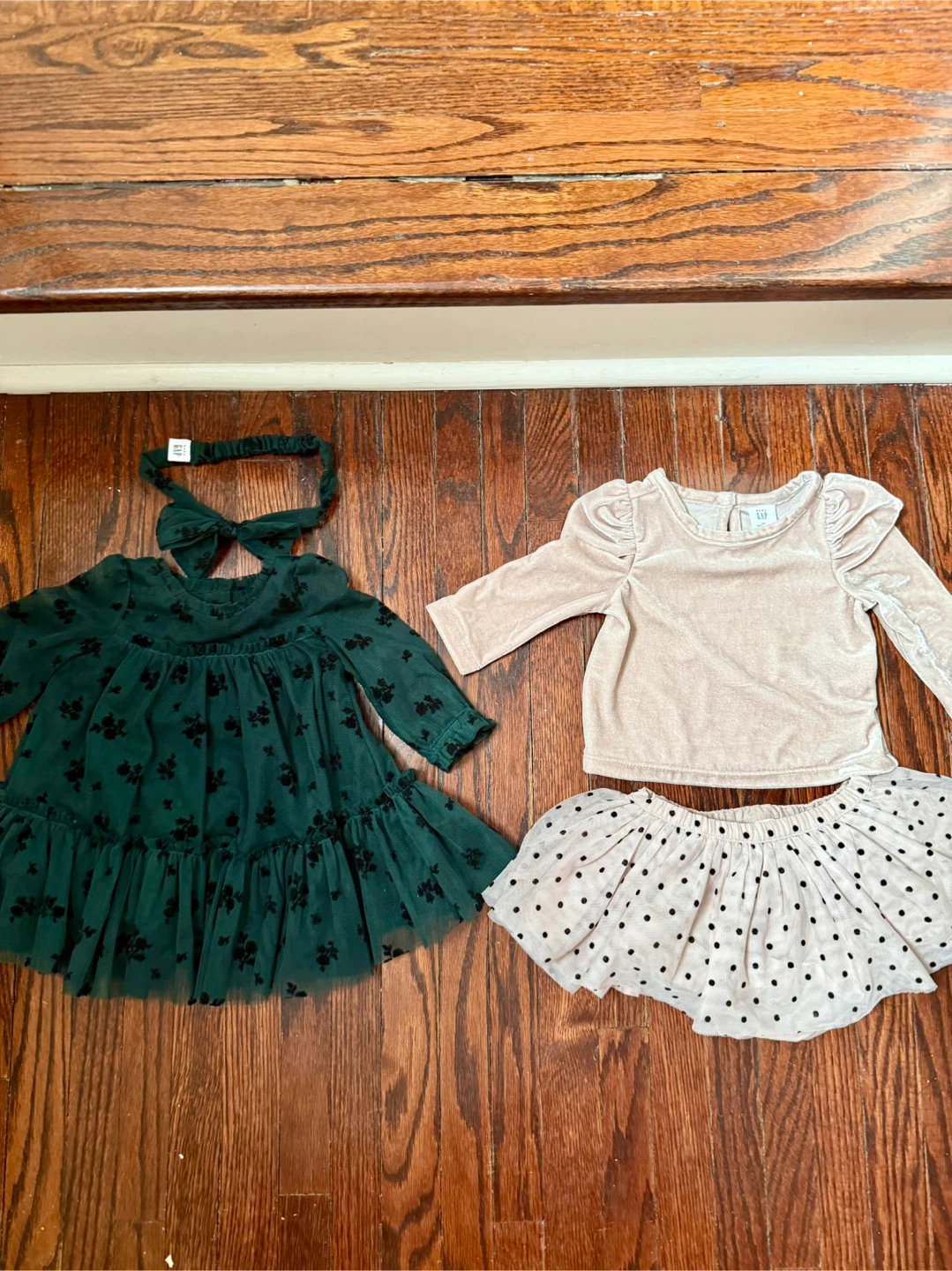 Holiday Dress and Skirt Set