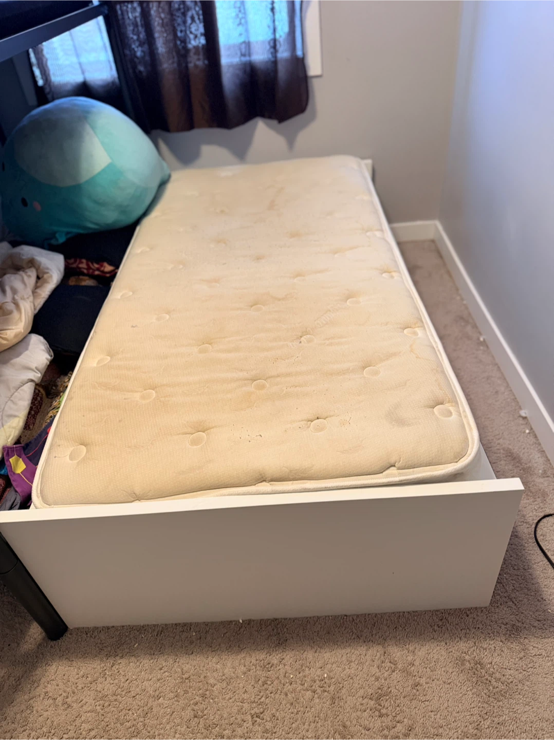 Single Bed Frame & Mattress