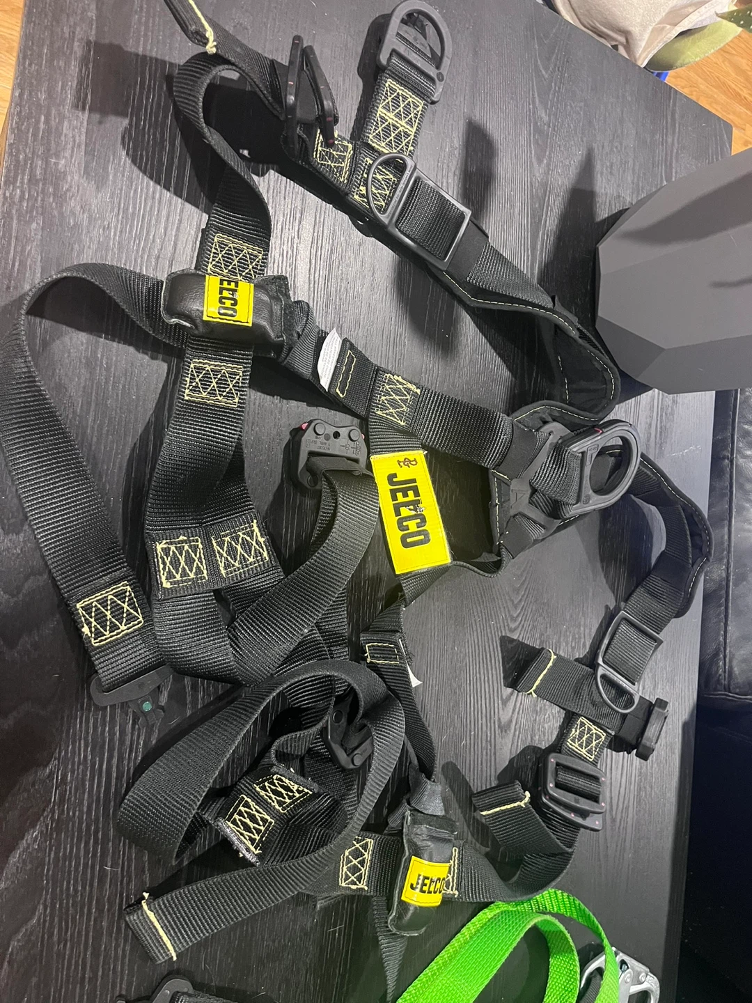 Safety Harness & Miller HP Shock-Absorbing Lanyard