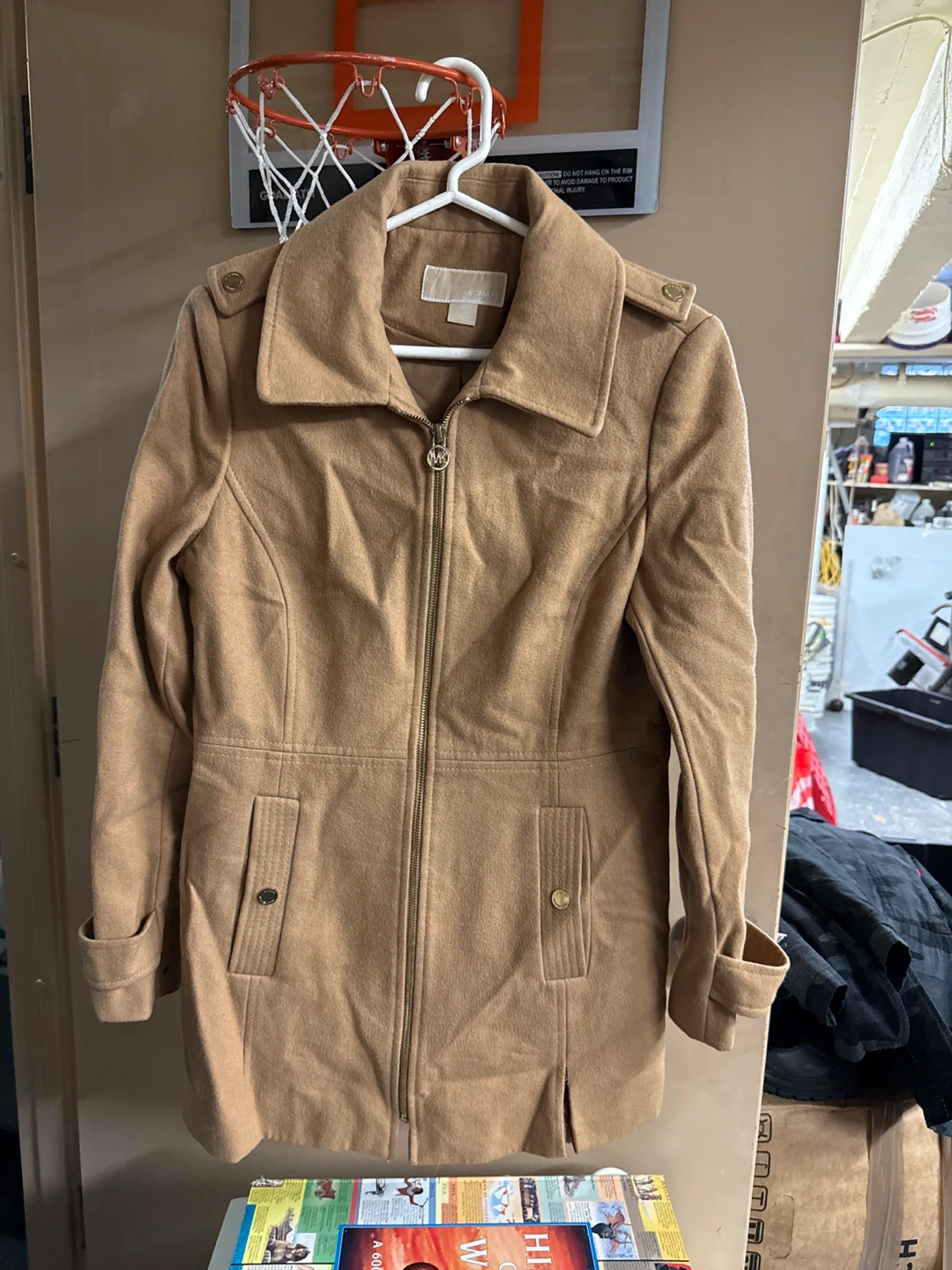 Michael Michael Kors Wool Blend Coat - Size M