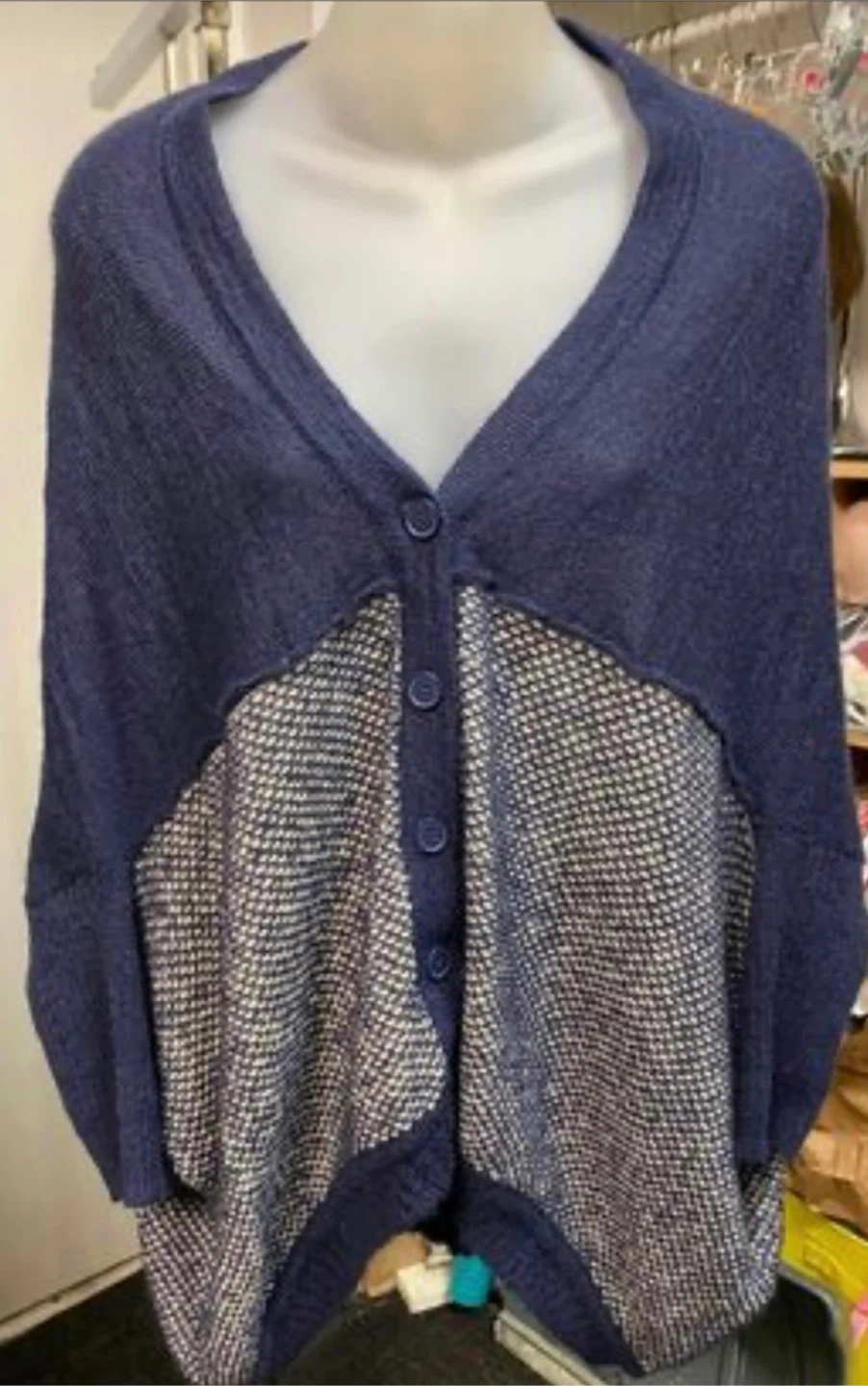 Women’s SANDWICH Navy Cardigan *Like New