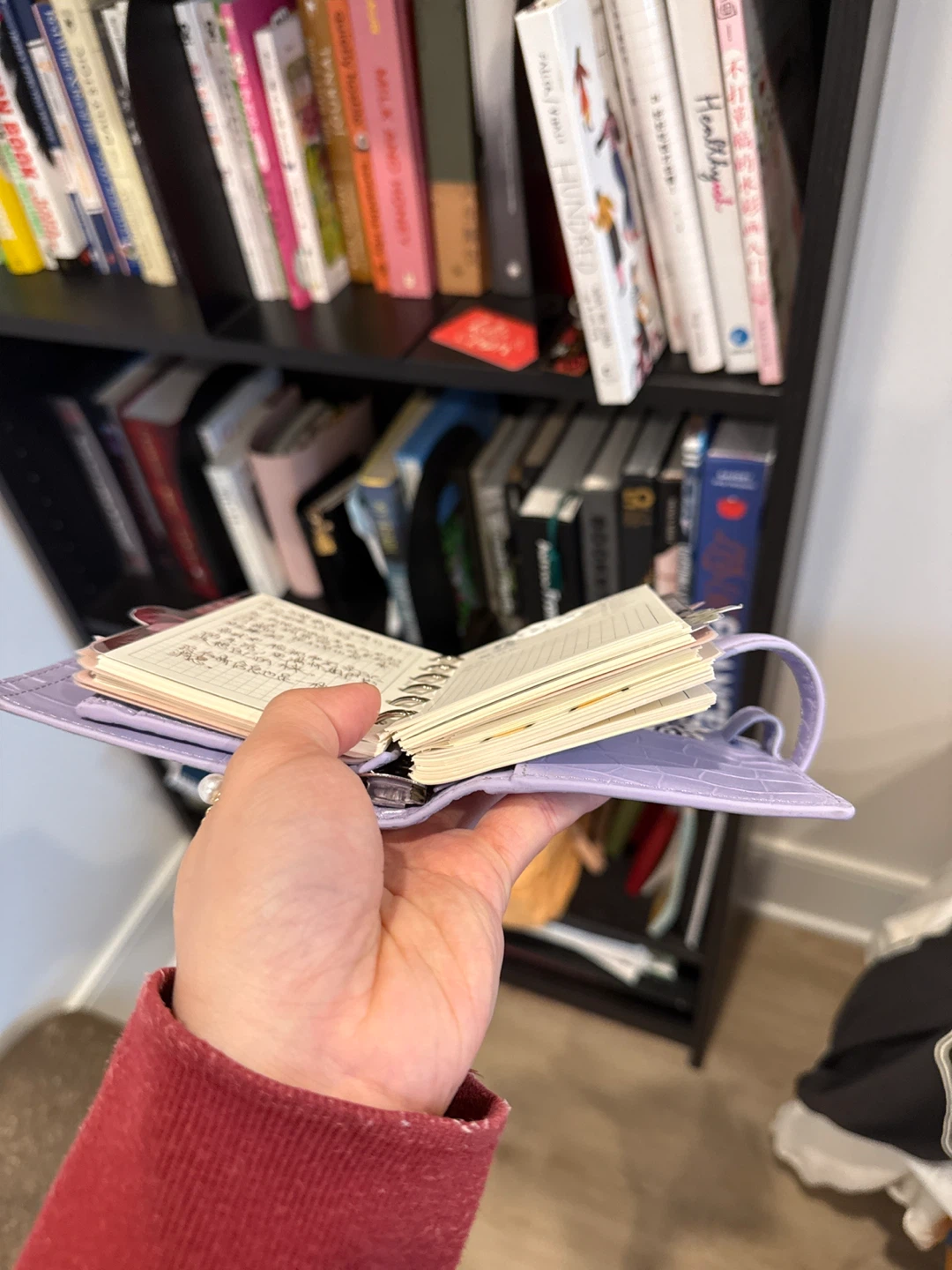A7 Genuine Leather Planner in Lavender (Inserts not Included) - photo 5