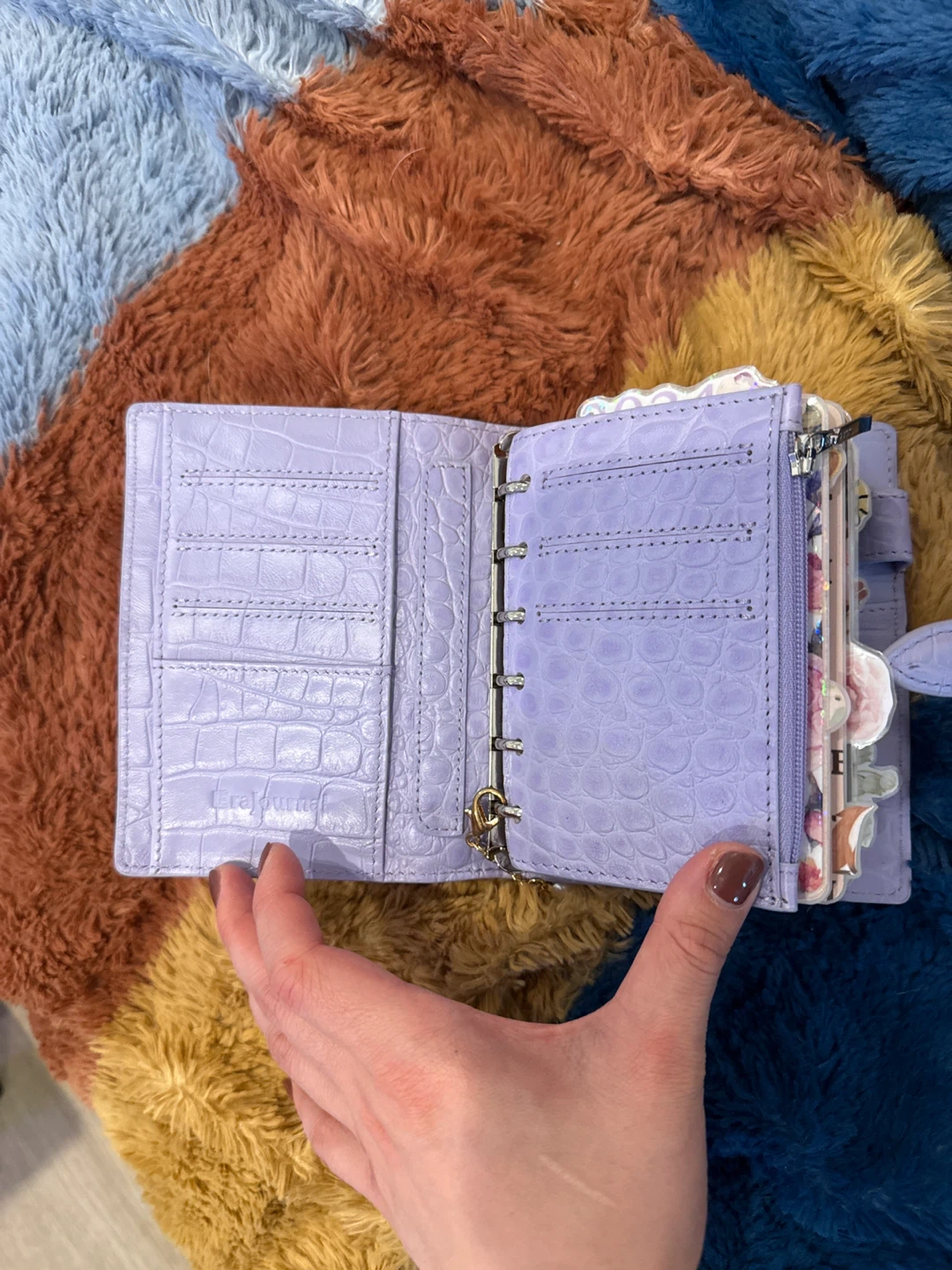 A7 Genuine Leather Planner in Lavender (Inserts not Included) - photo 3