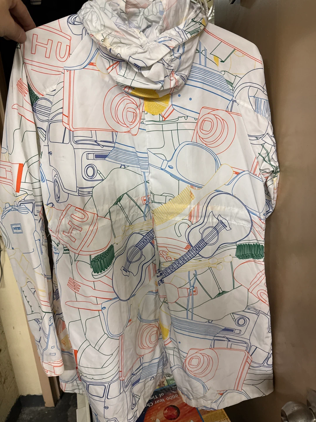 Hunter Original White Patterned Jacket - photo 3