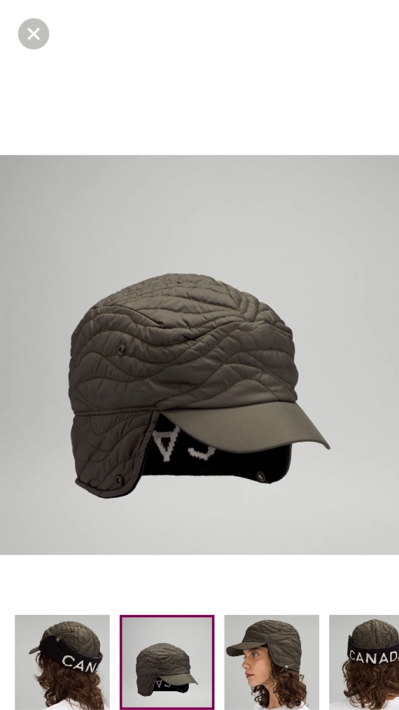 Lululemon team Canada Olympic edition trapper Hat